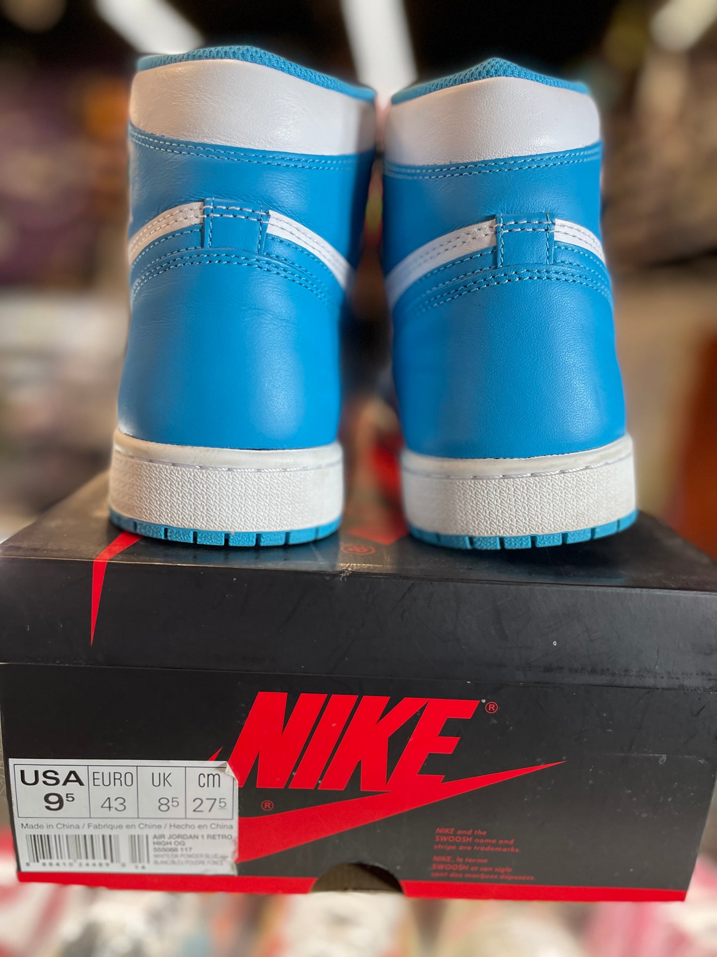 2015 Air Jordan Retro 1 High OG "Unc"