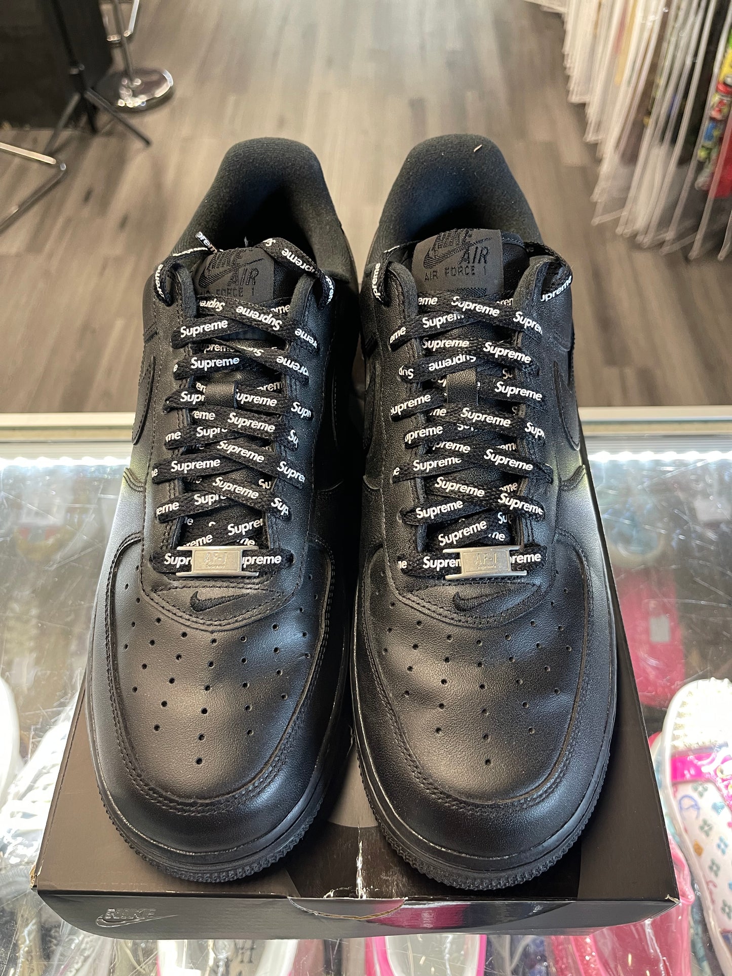 2020 Nike Air Force 1 Low "Supreme Black"