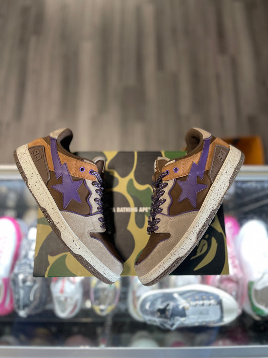 Bapesta Sk8 "Brown/Purple"