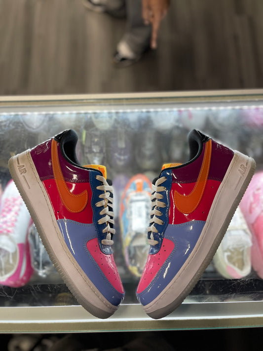 2022 Nike Air Force 1 Low SP "Undefeated Multi-Patent Total Orange"