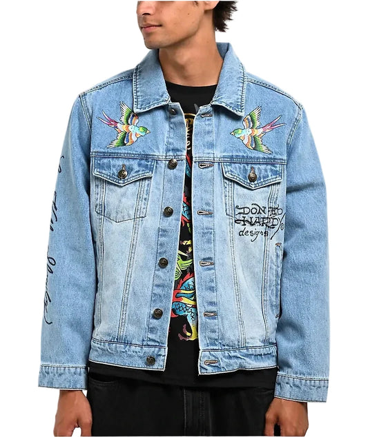 Ed Hardy Jean Jacket