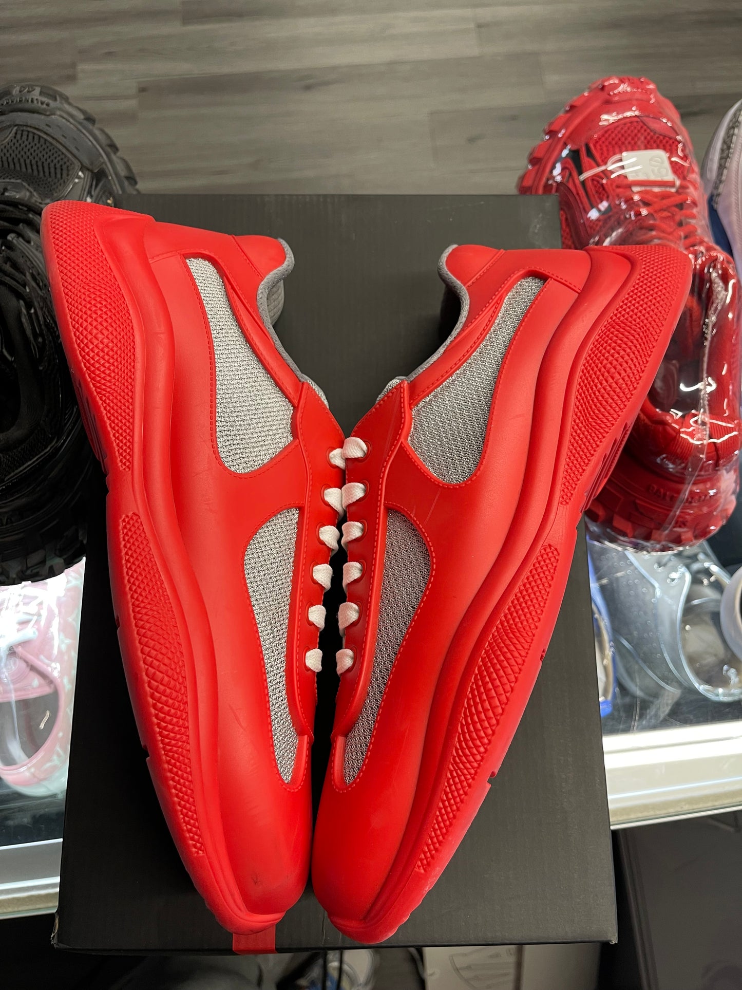 Prada American's Cup Soft Rubber "Red"