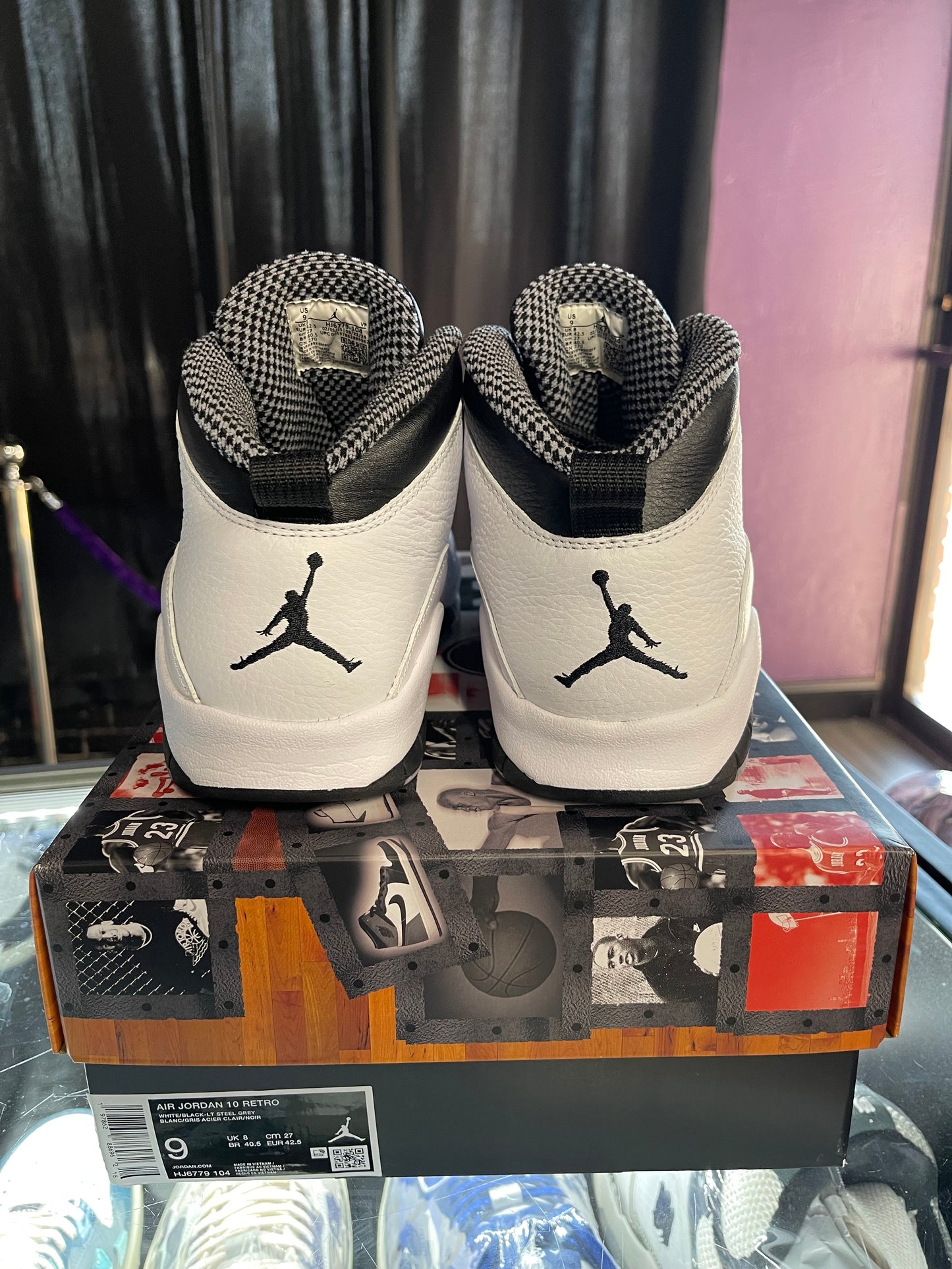 2025 Air Jordan Retro 10 "Steel Toe"