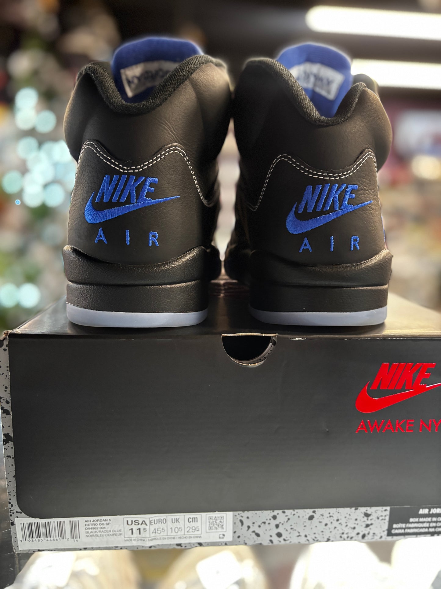 2025 Air Jordan Retro 5 "AWAKE NY Black"