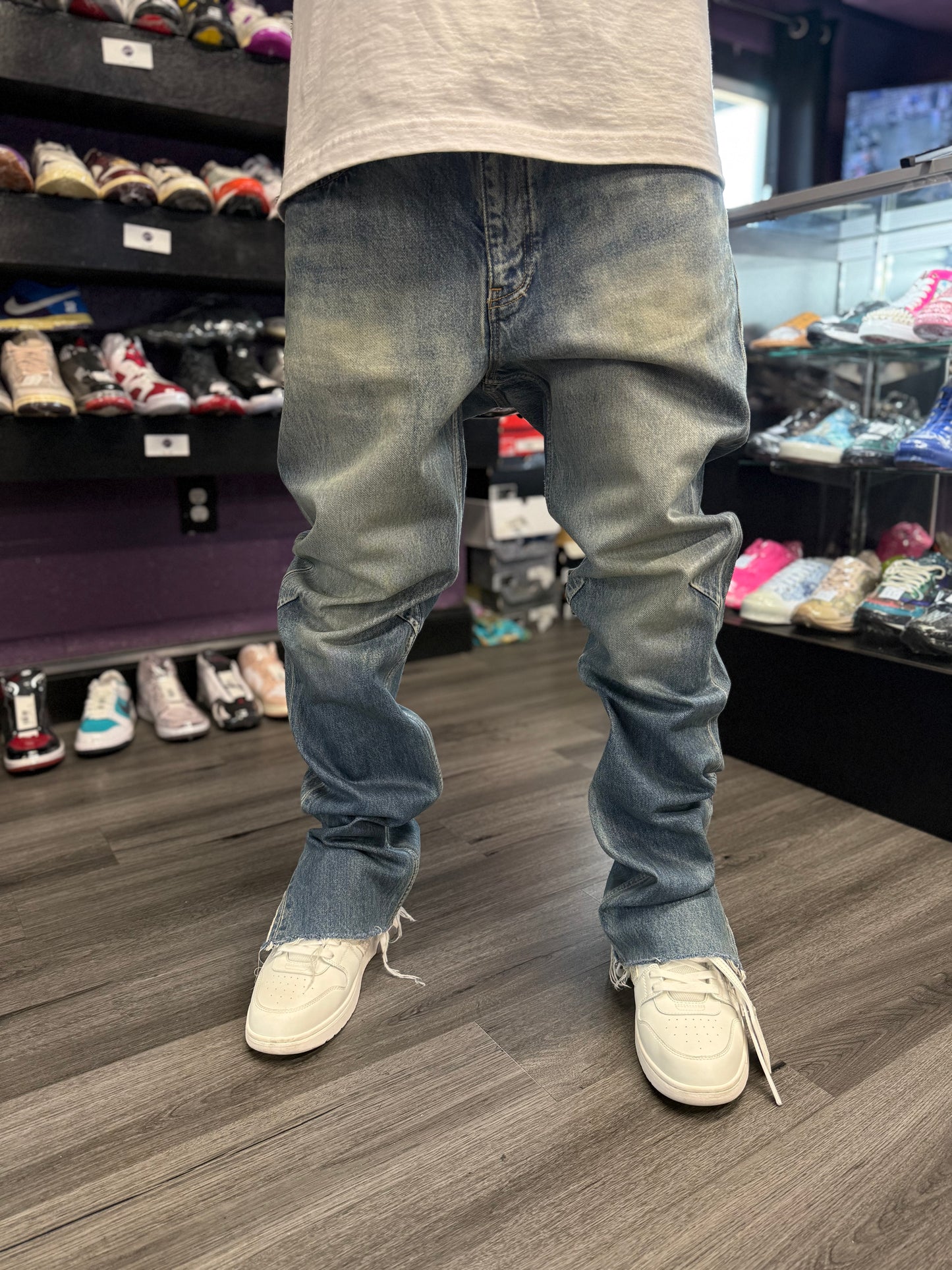 Balenciaga Wide Leg Denim
