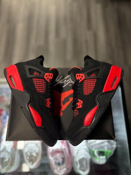 2022 Air Jordan Retro 4 "Red Thunder" GS