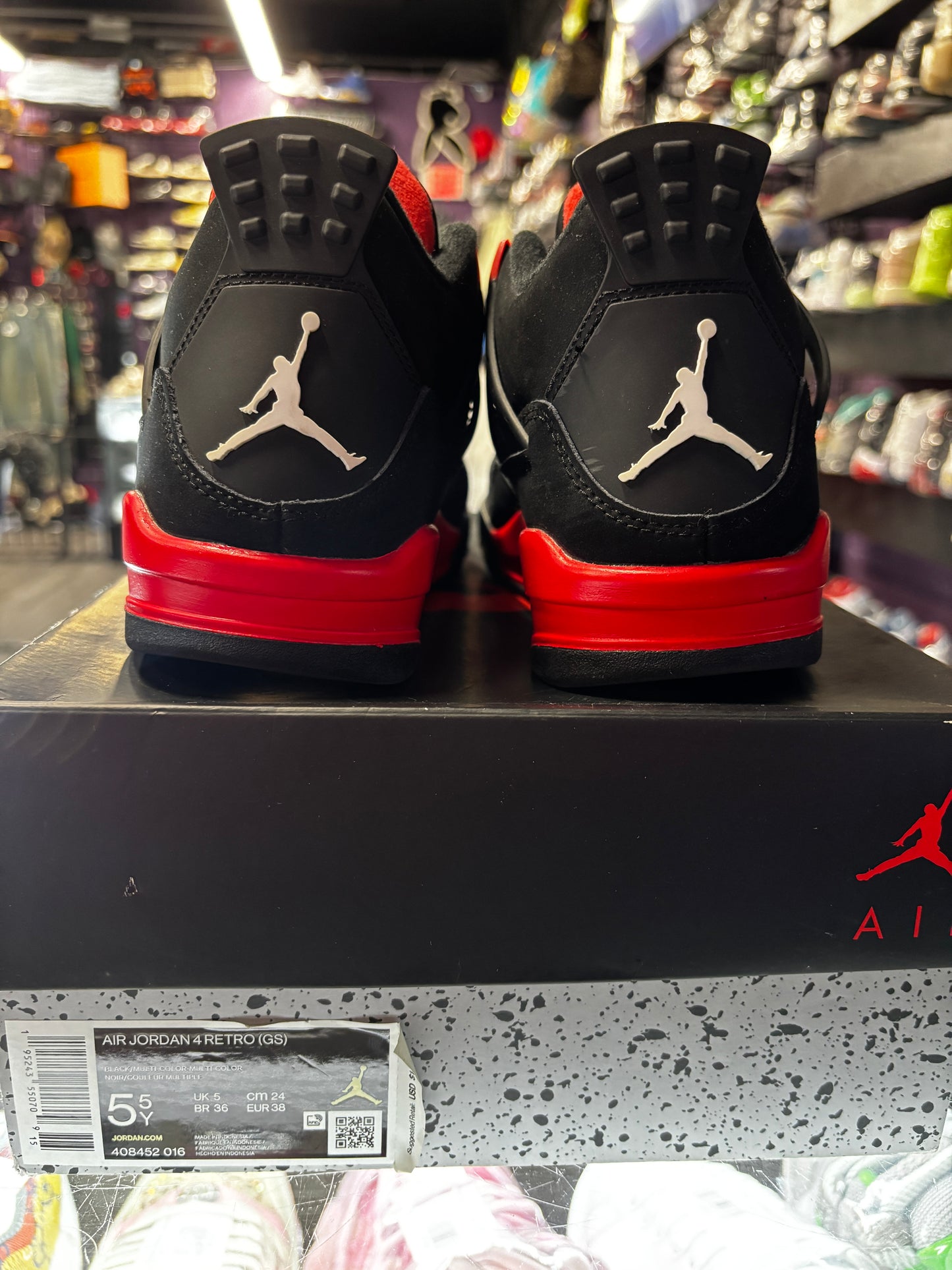 2022 Air Jordan Retro 4 "Red Thunder" GS