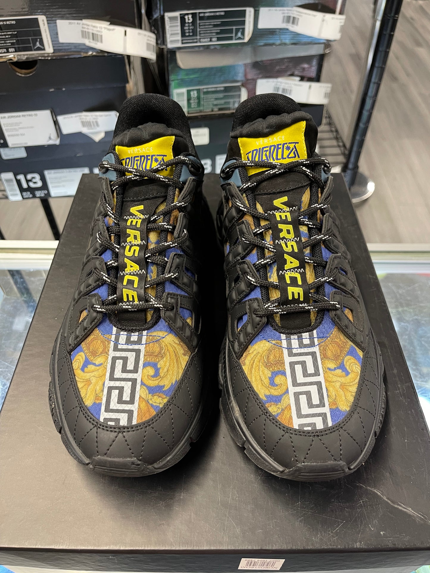 Versace Trigreca "Black/Blue"