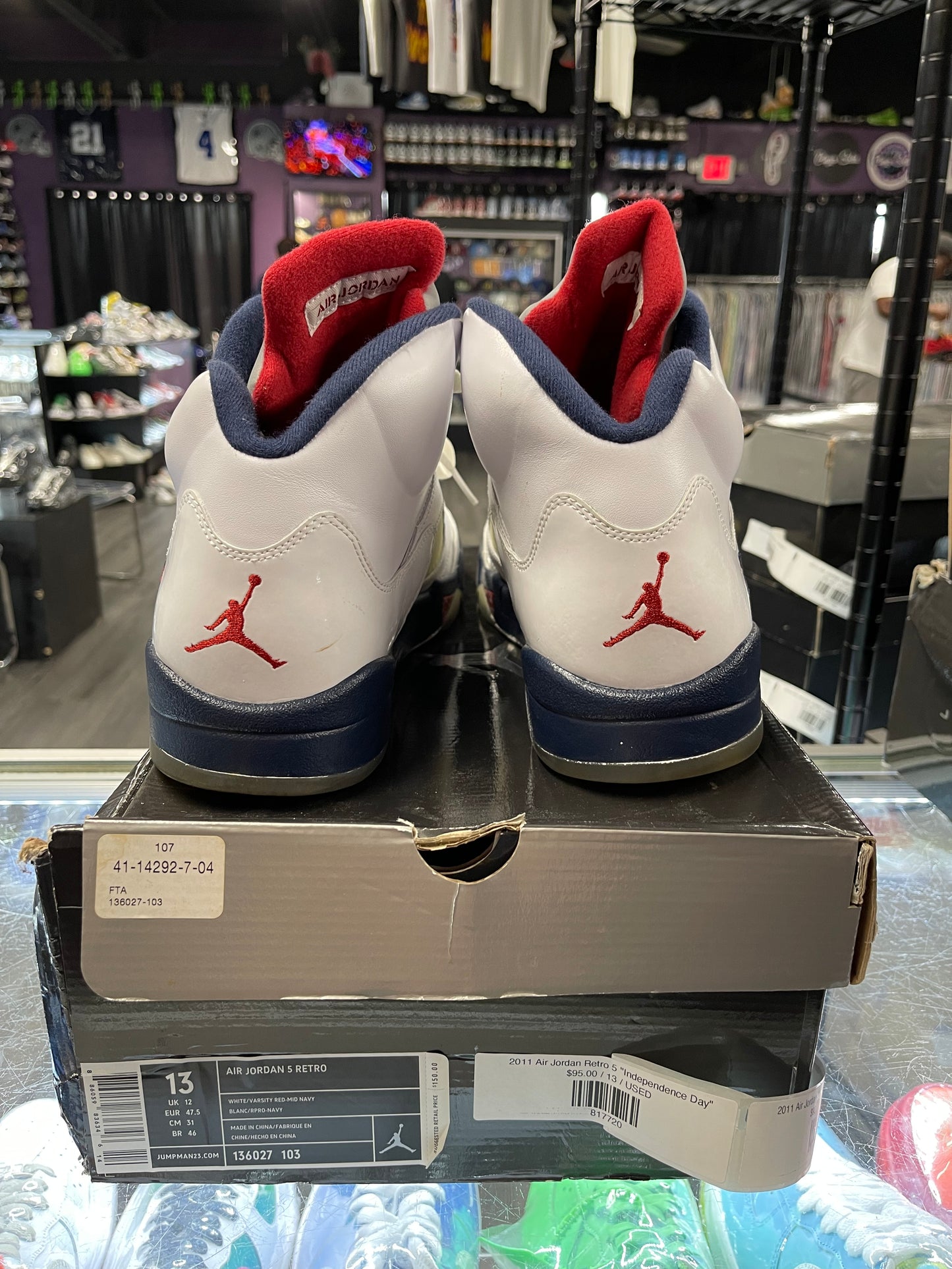 2011 Air Jordan Retro 5 "Independence Day"