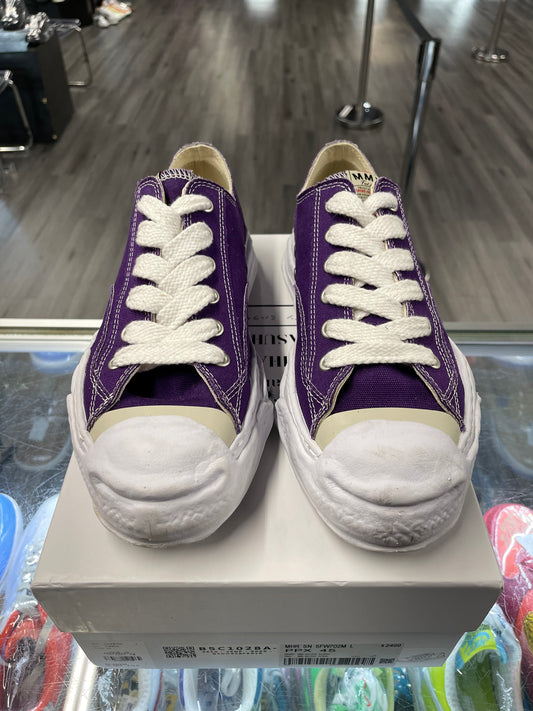 Maison Mihara Yasuhiro Hank OG Sole Canvas Low "Purple"