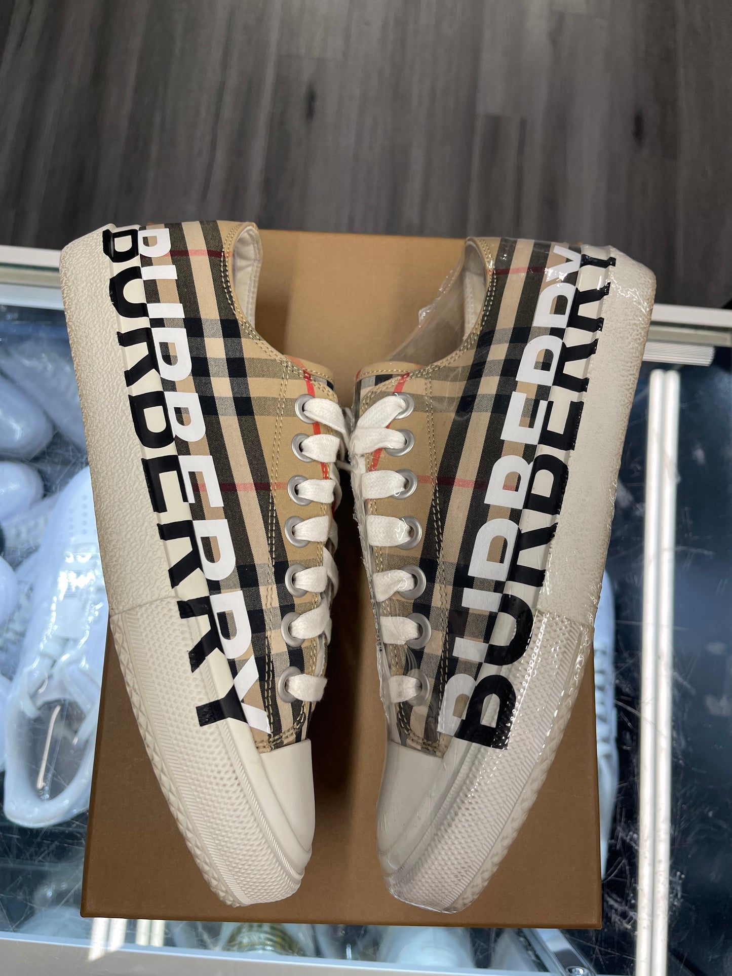 Burberry Check Low "Beige"