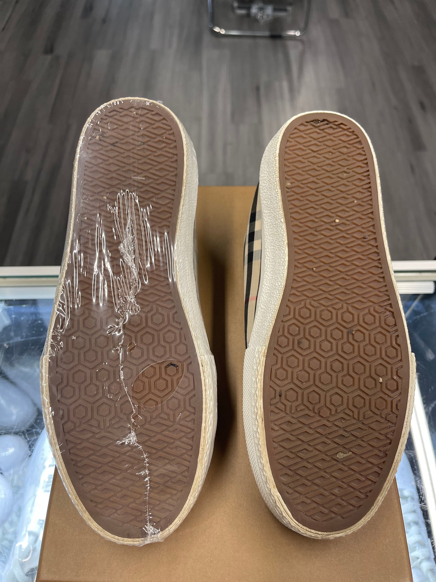 Burberry Check Low "Beige"