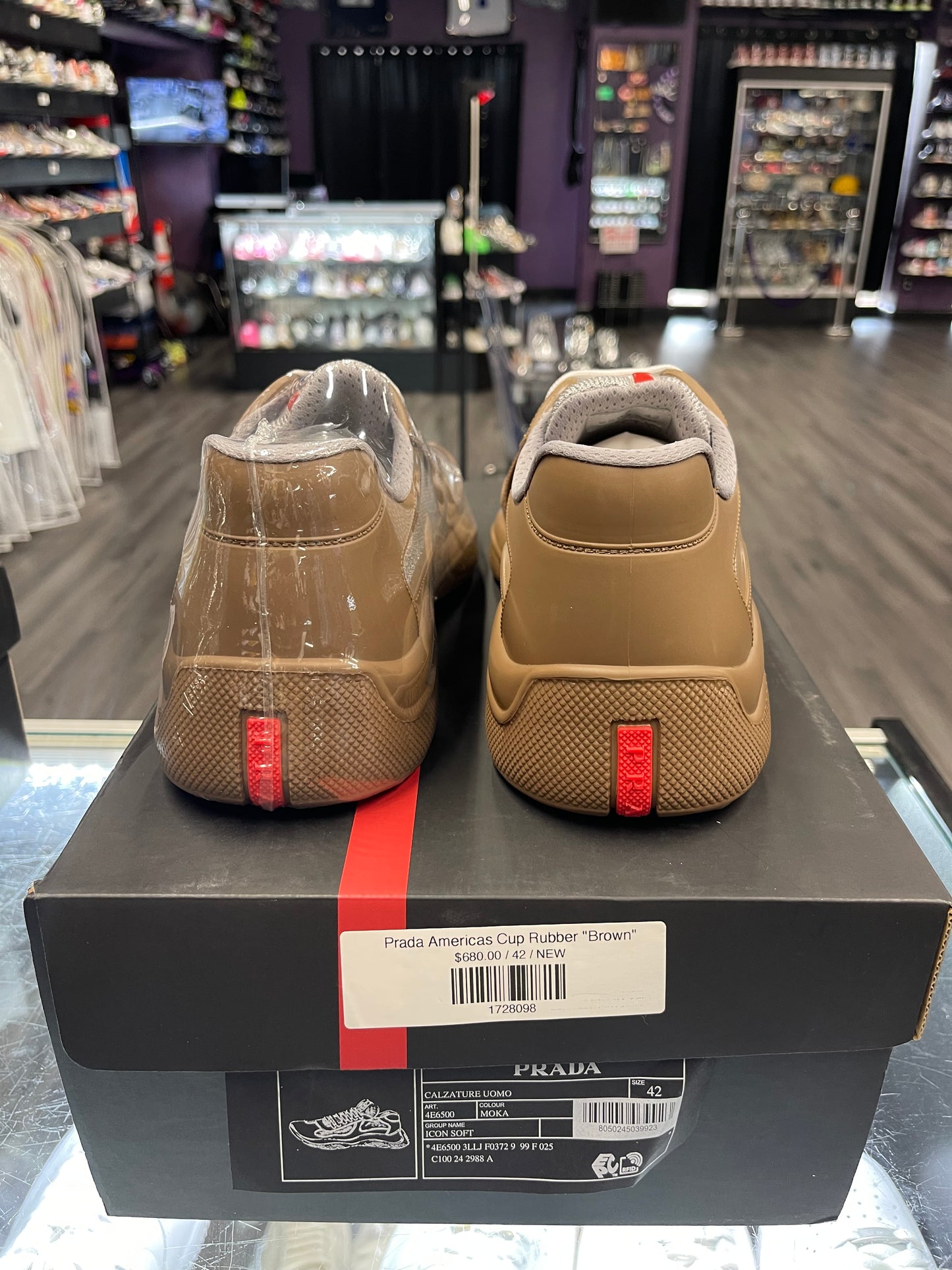 Prada Americas Cup Rubber "Brown"