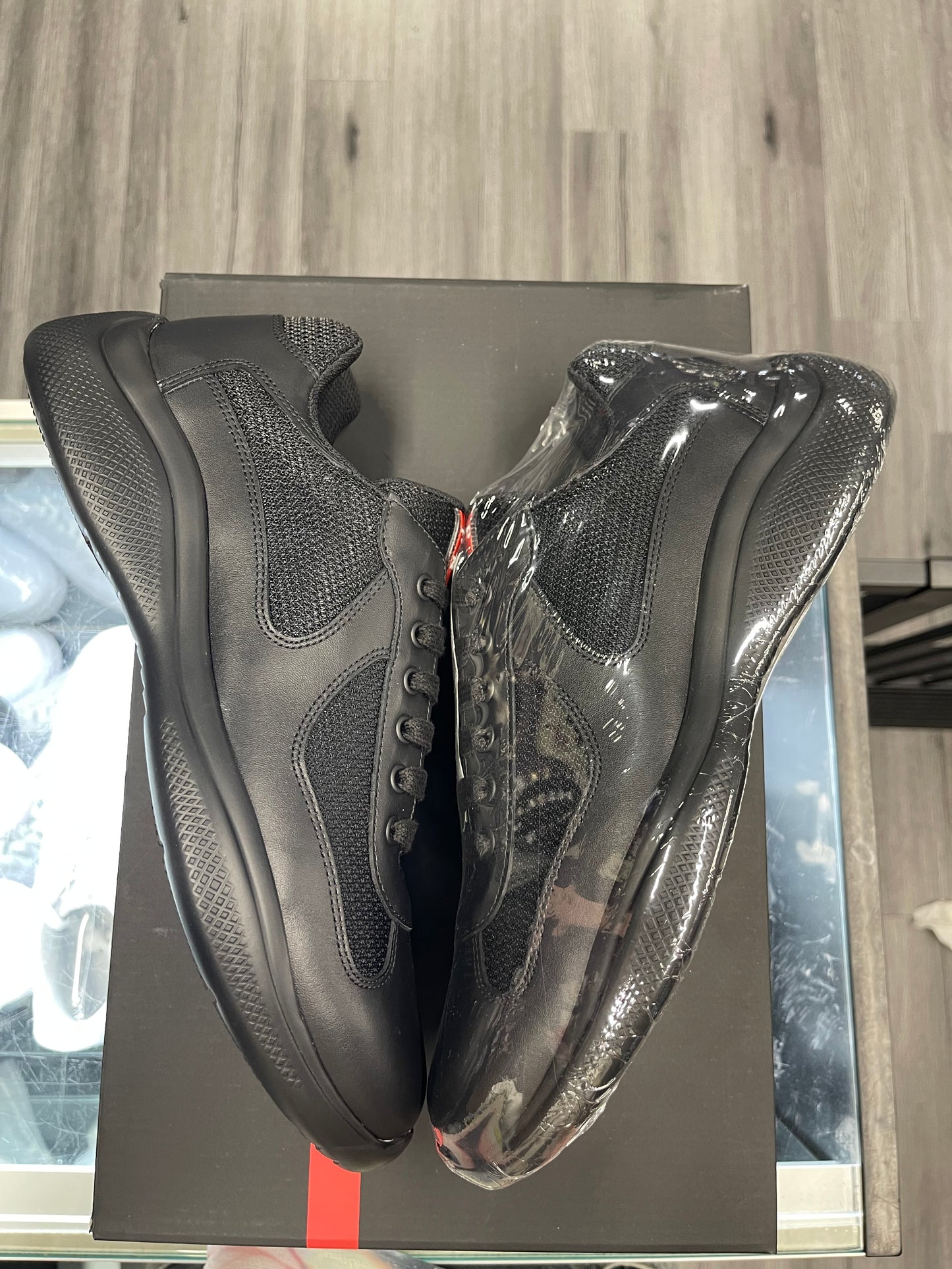 Prada America's Cup Leather "Black"