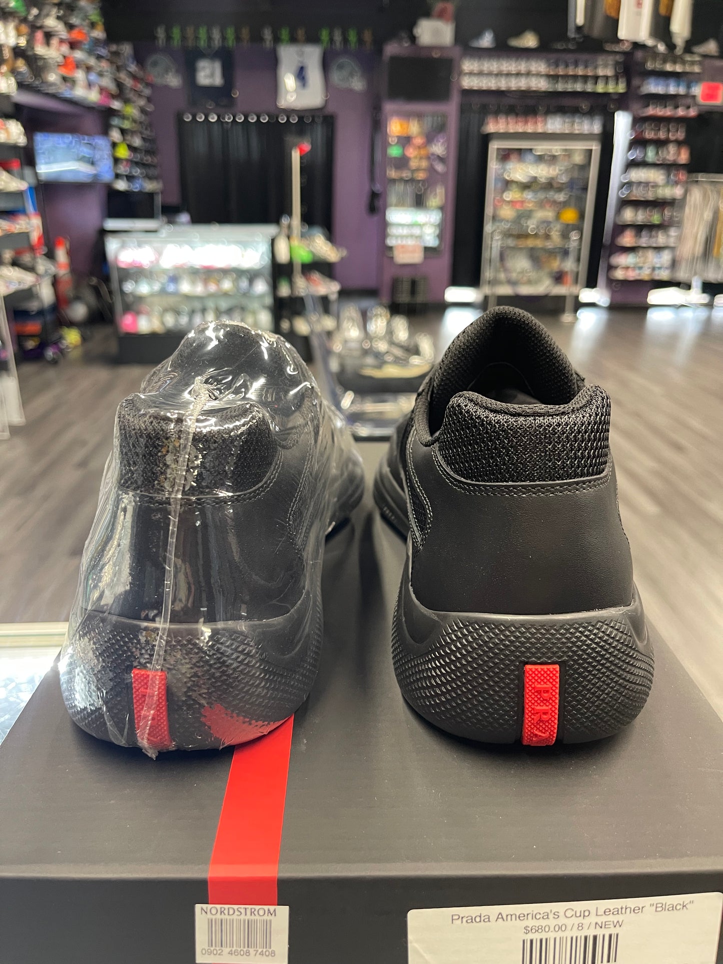 Prada America's Cup Leather "Black"