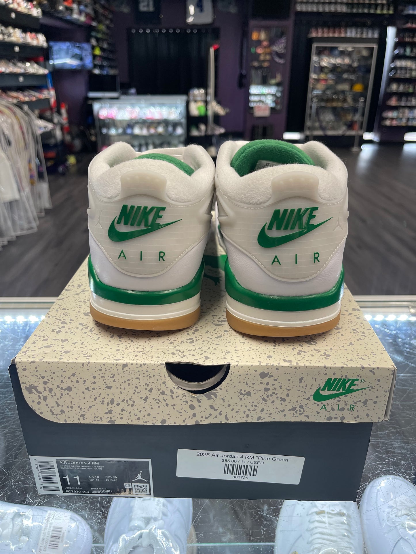 2025 Air Jordan 4 RM "Pine Green"