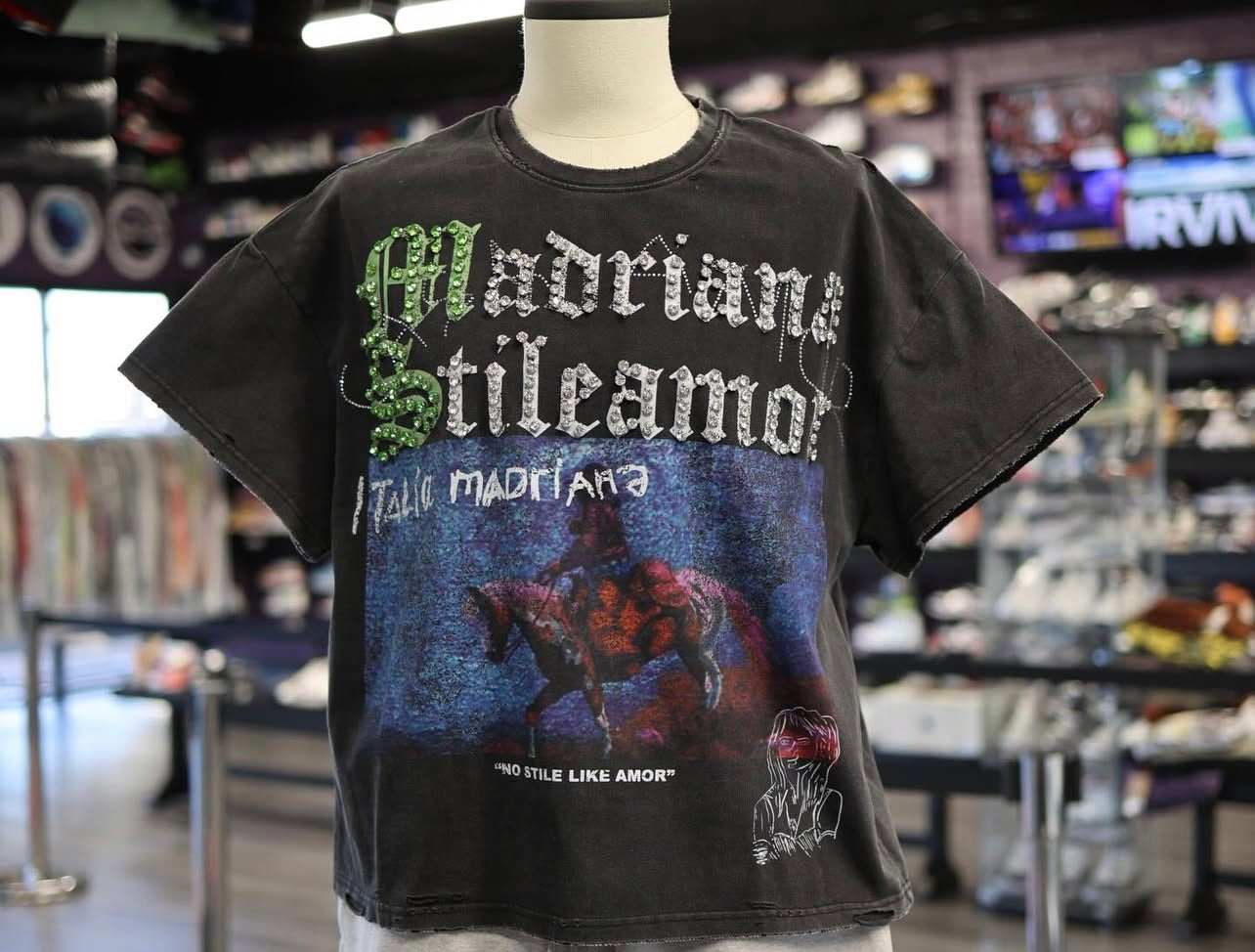 Madriana Rhinestone Tee