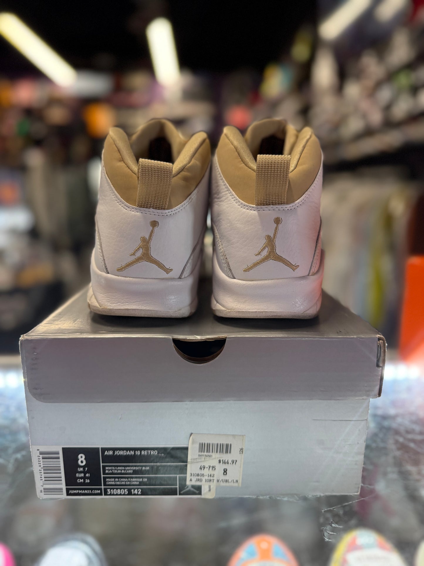 2005 Air Jordan Retro 10 "Linen"