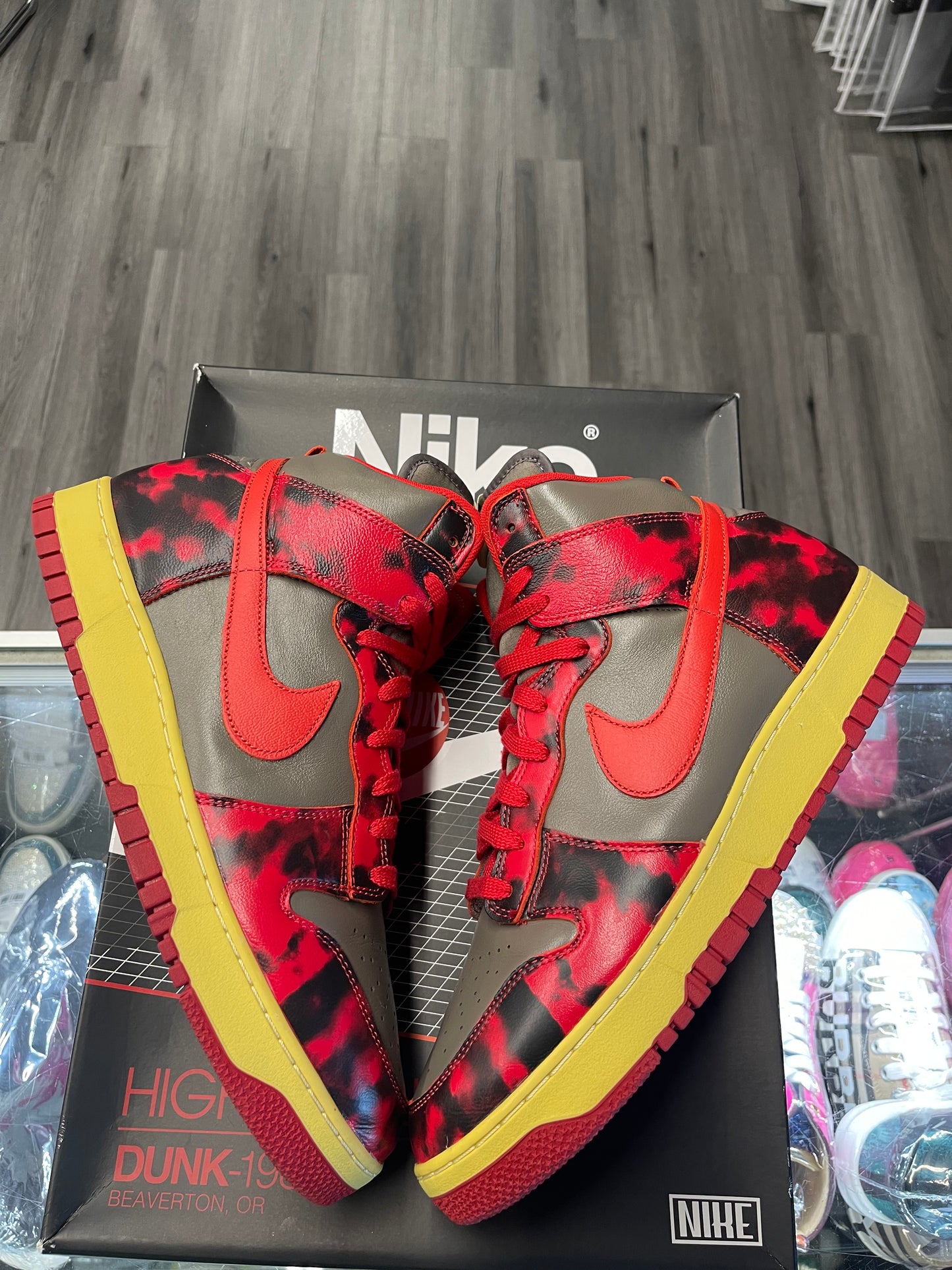 2021 Nike Dunk High 1985 "Acid Wash"