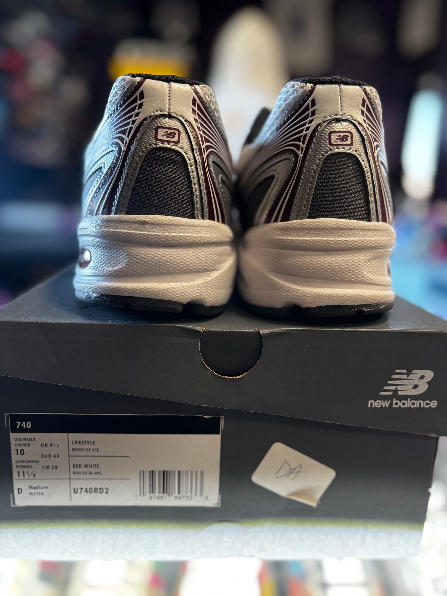 New Balance 740v2 "Mercury Red Castlerock"