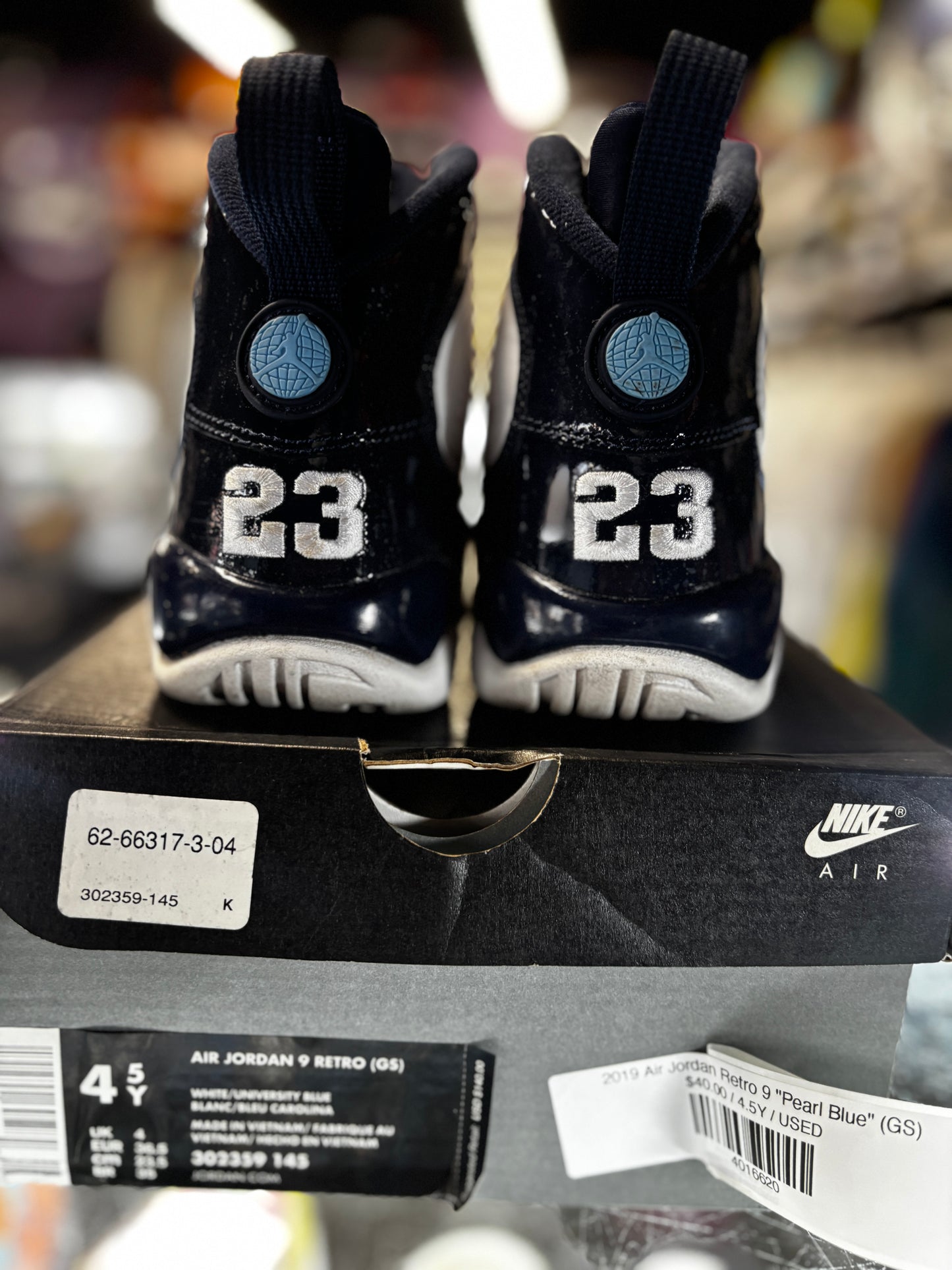 2019 Air Jordan Retro 9 "Pearl Blue" (GS)