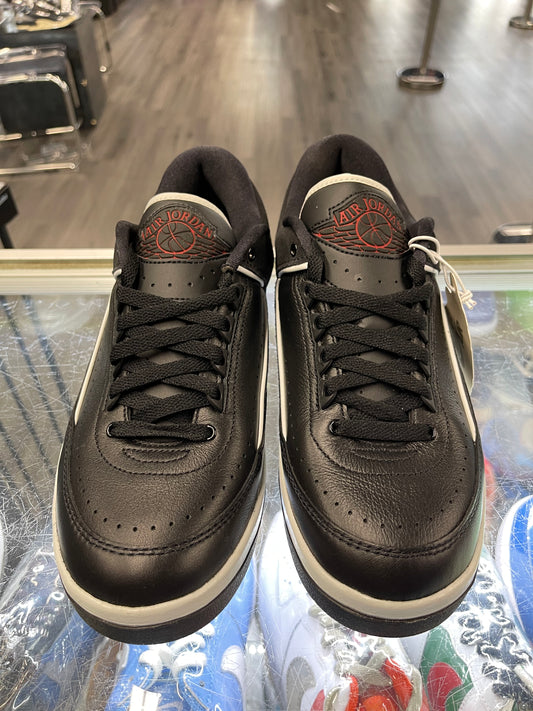 2024 Air Jordan Retro 2 Low "Black Metallic Gold"