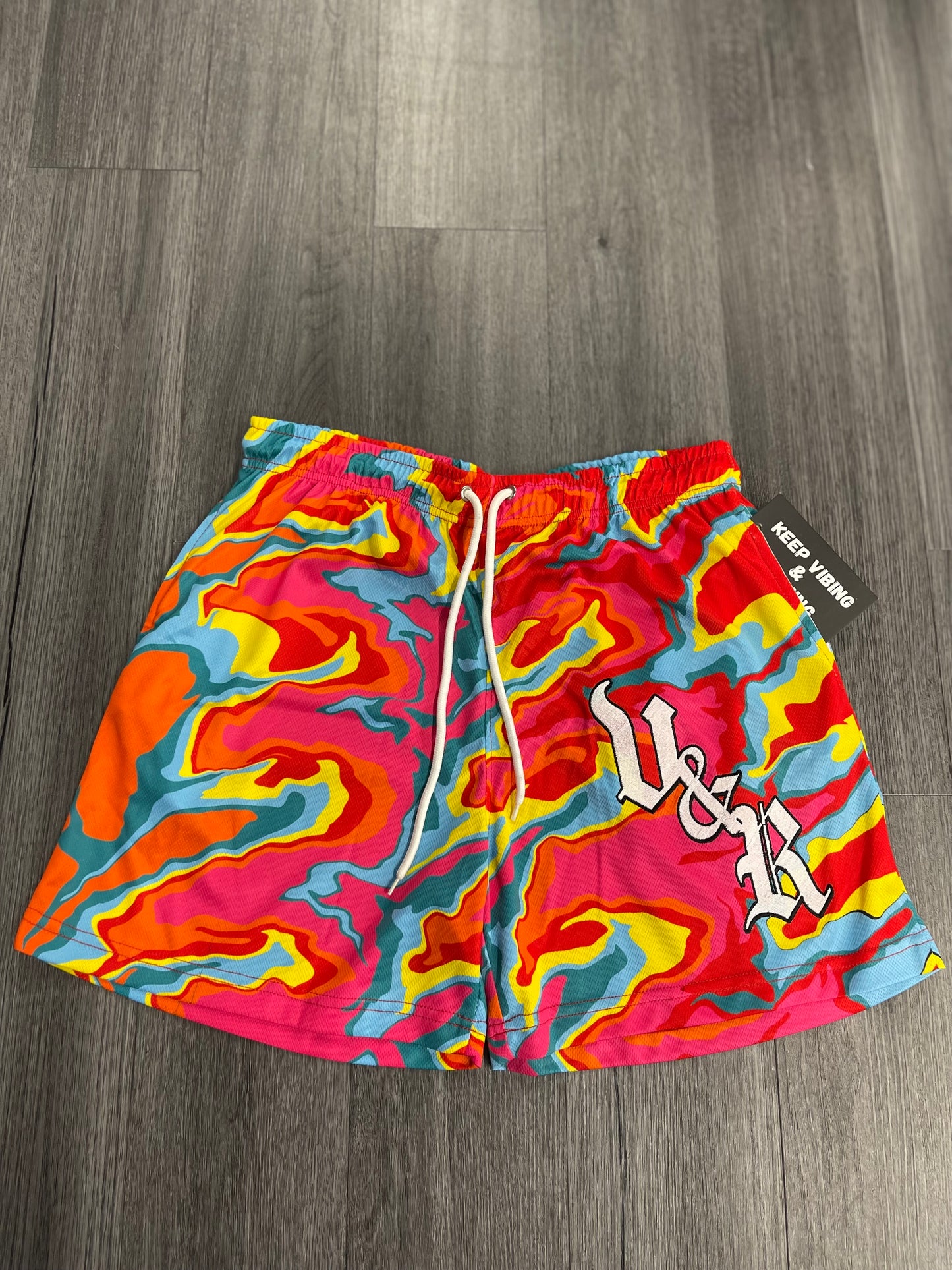 V & R Shorts "Purple Tie-Dye"