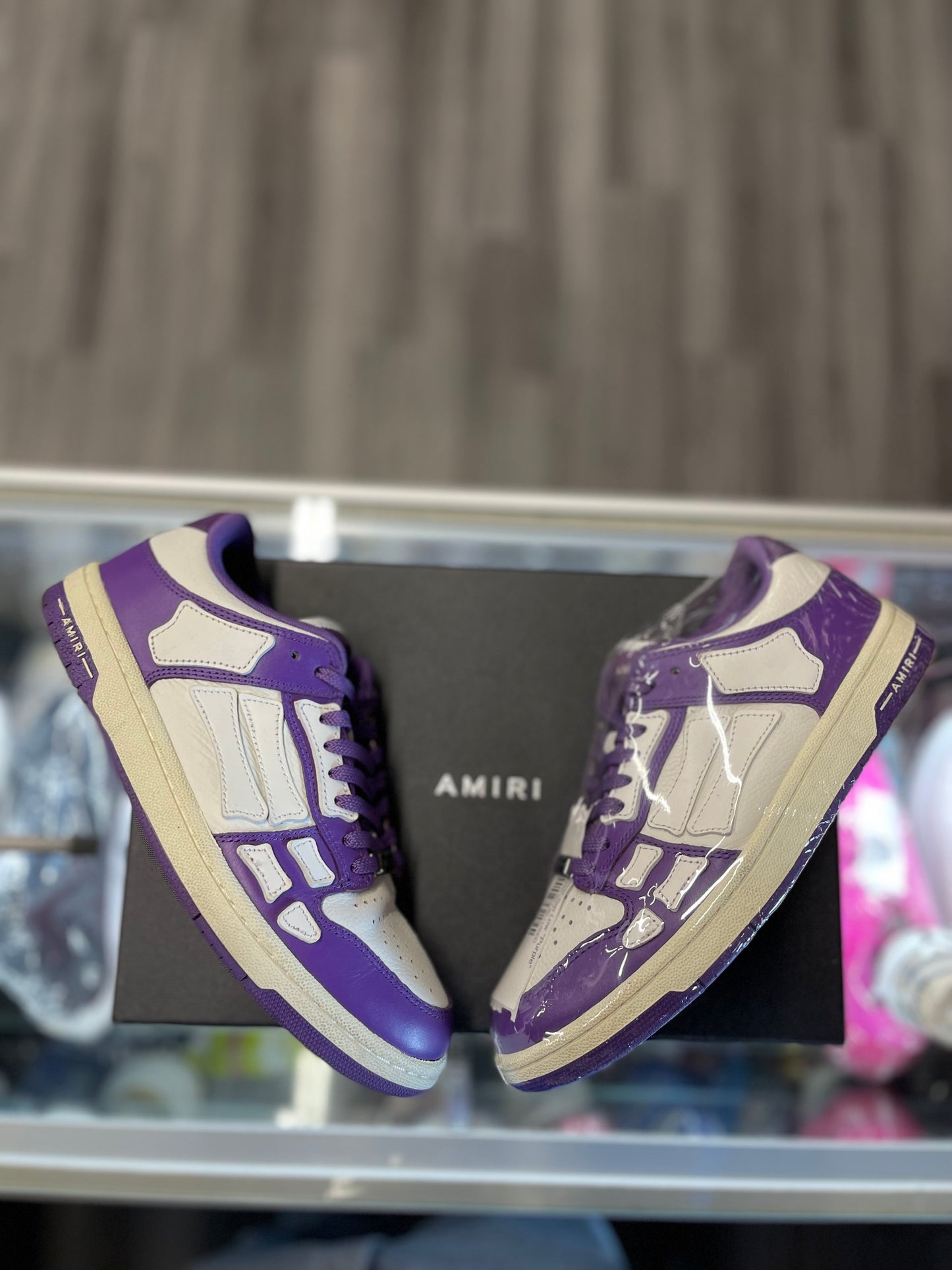 Amiri Skel Top Low "Purple"