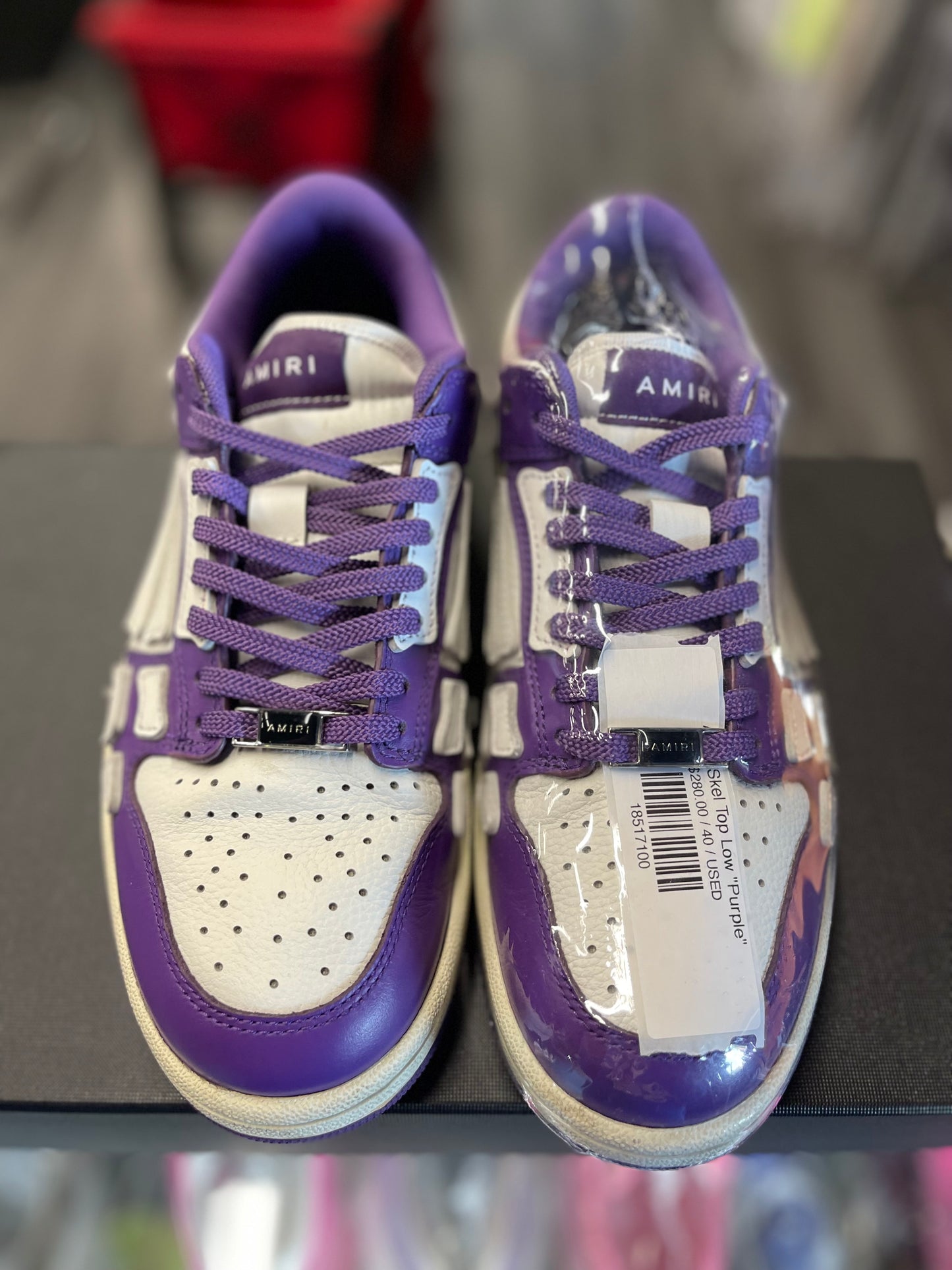 Amiri Skel Top Low "Purple"