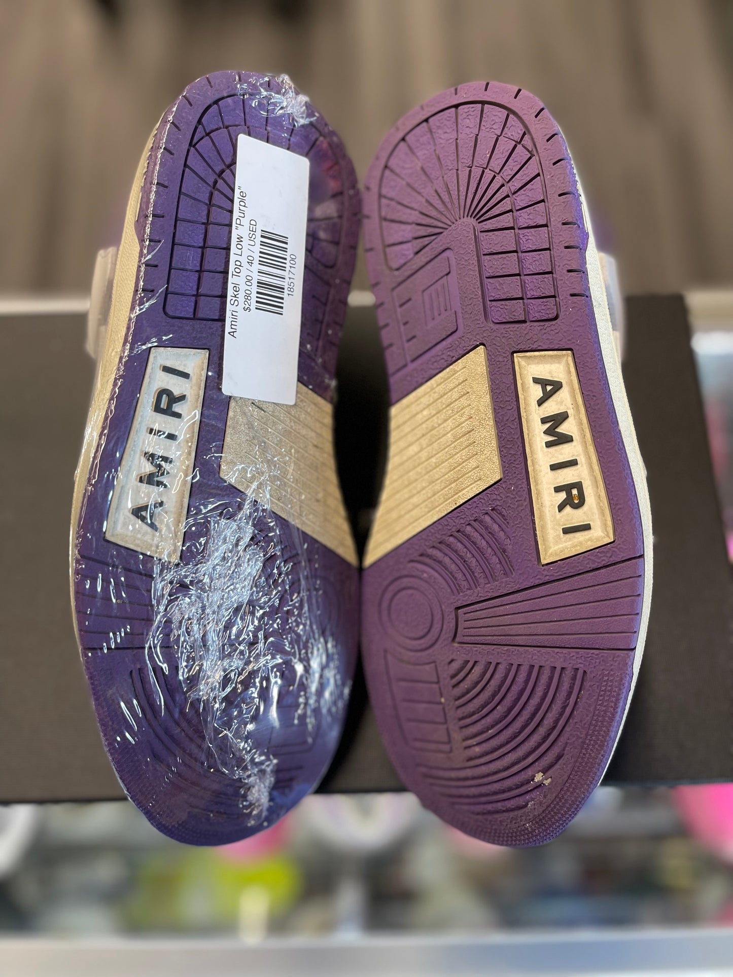 Amiri Skel Top Low "Purple"