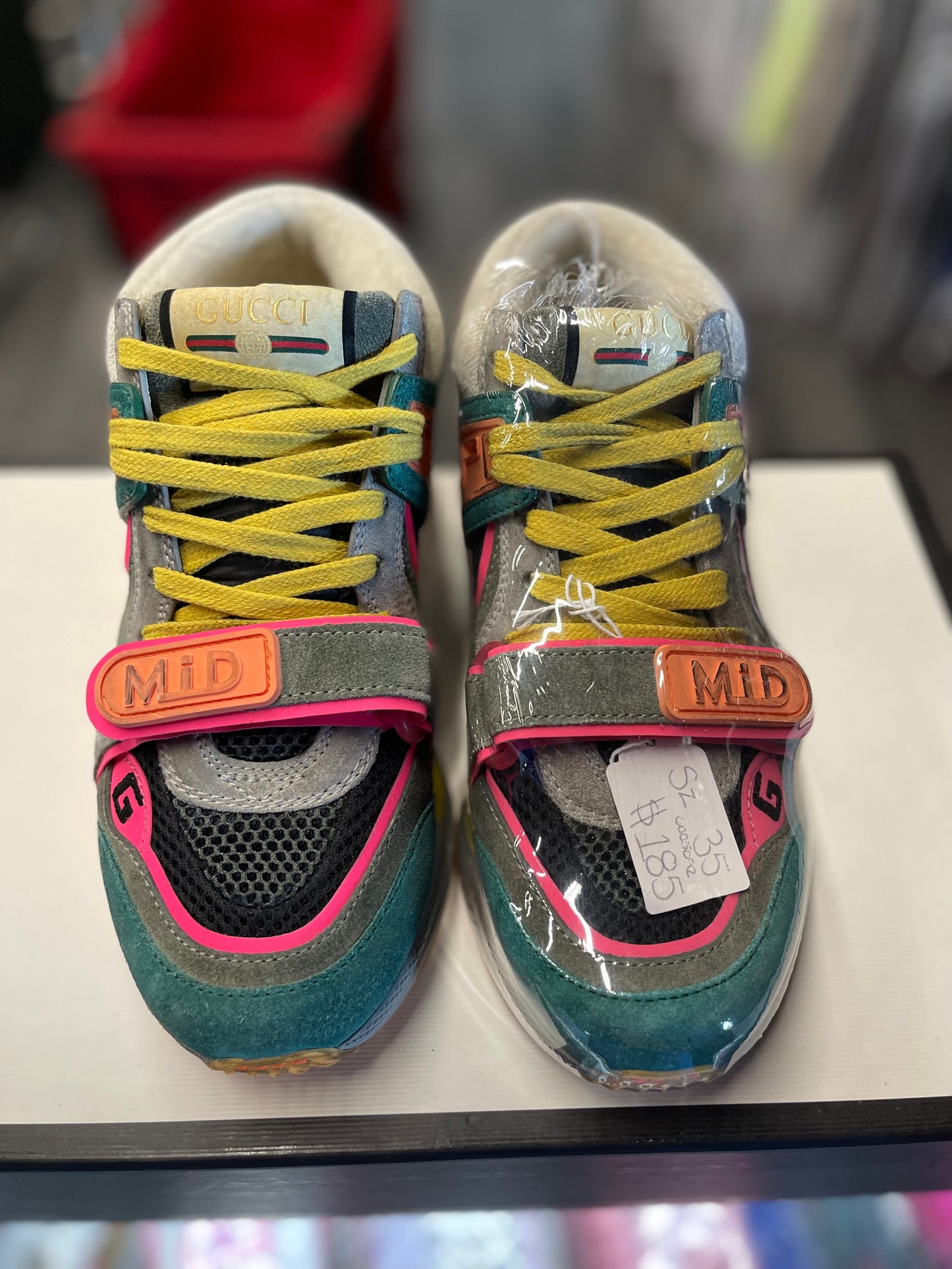 Gucci Ultrapace Mid “Green Teal”