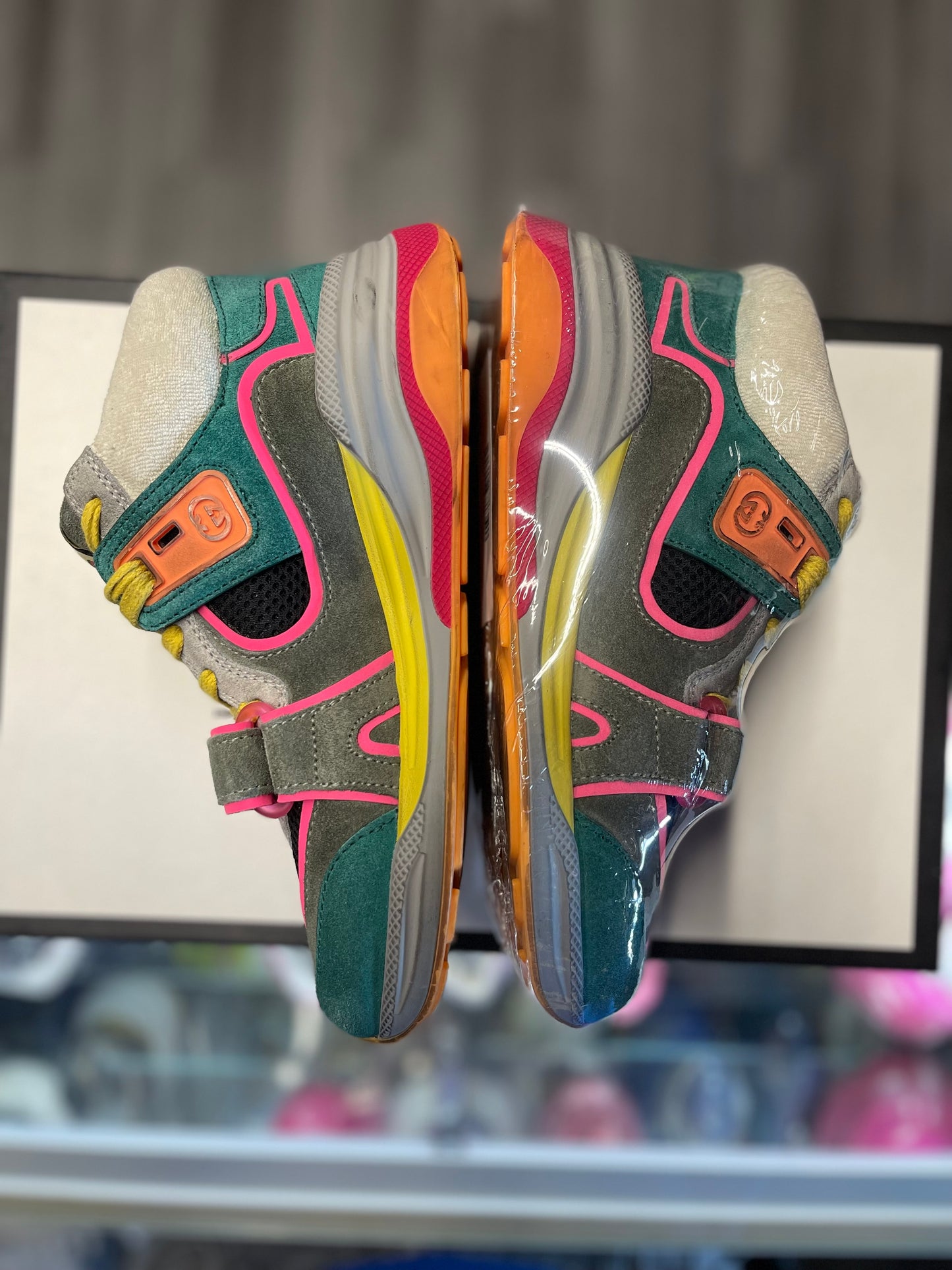Gucci Ultrapace Mid “Green Teal”