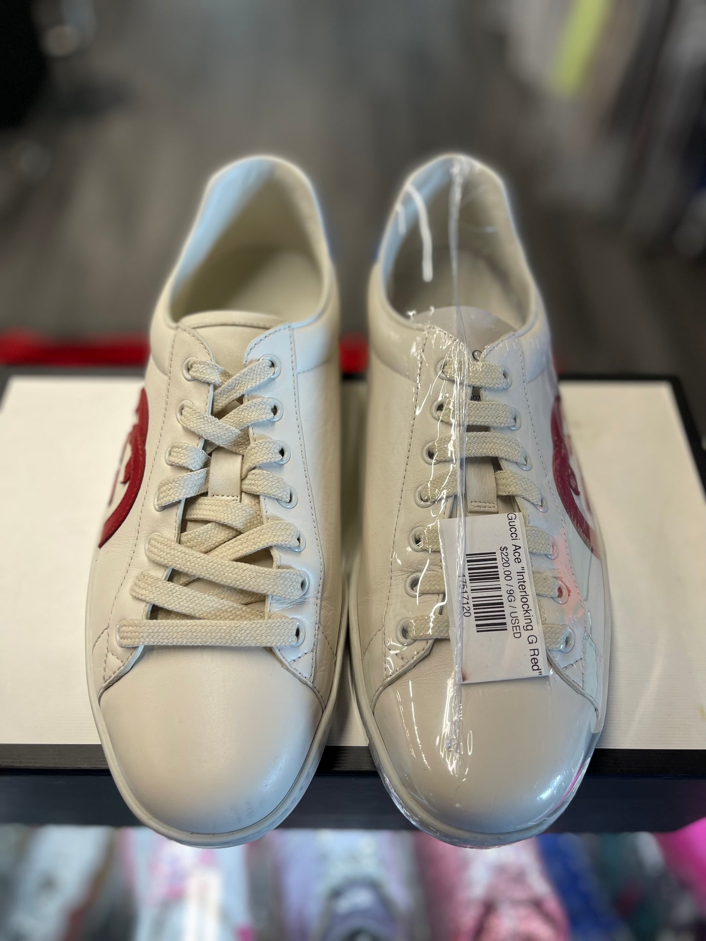Gucci Ace "Interlocking G Red"