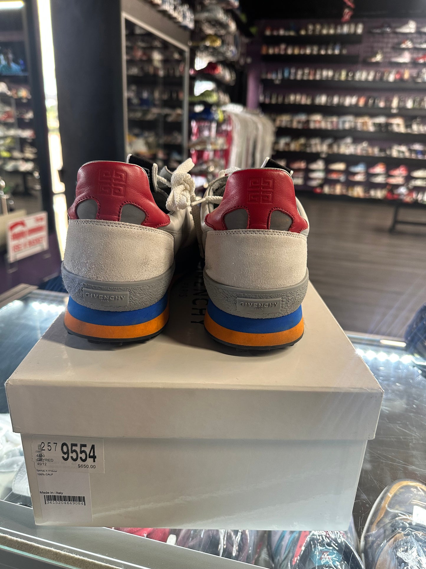 Givenchy TR3 Runner Low "Grey/Multicolor"