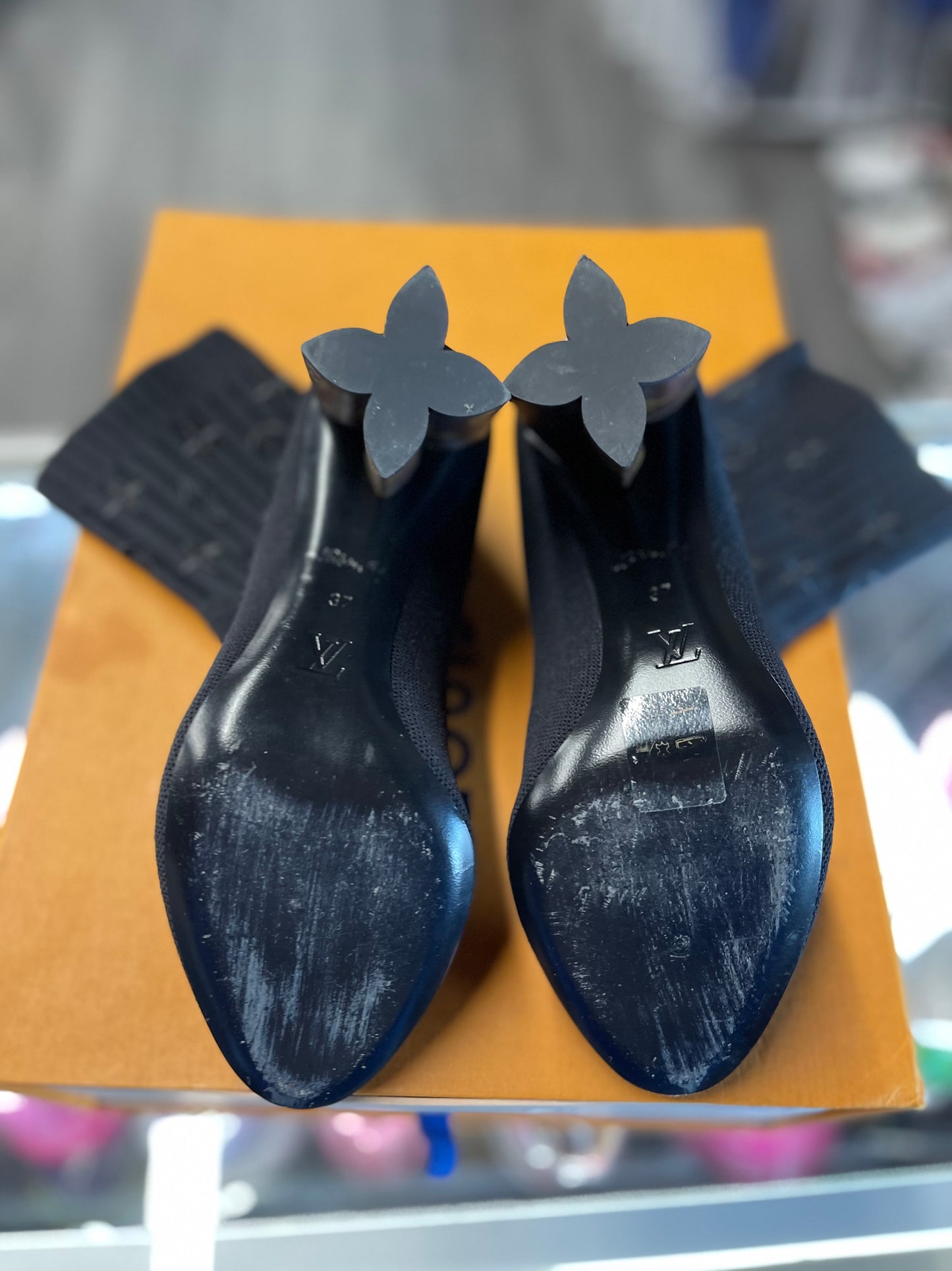 Louis Vuitton Ankle Boot "Black Monogram"