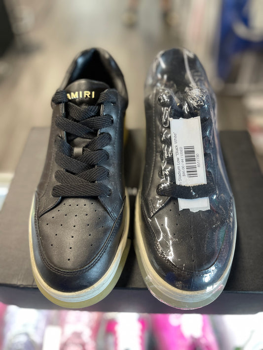 Amiri Stadium Low "Black White"