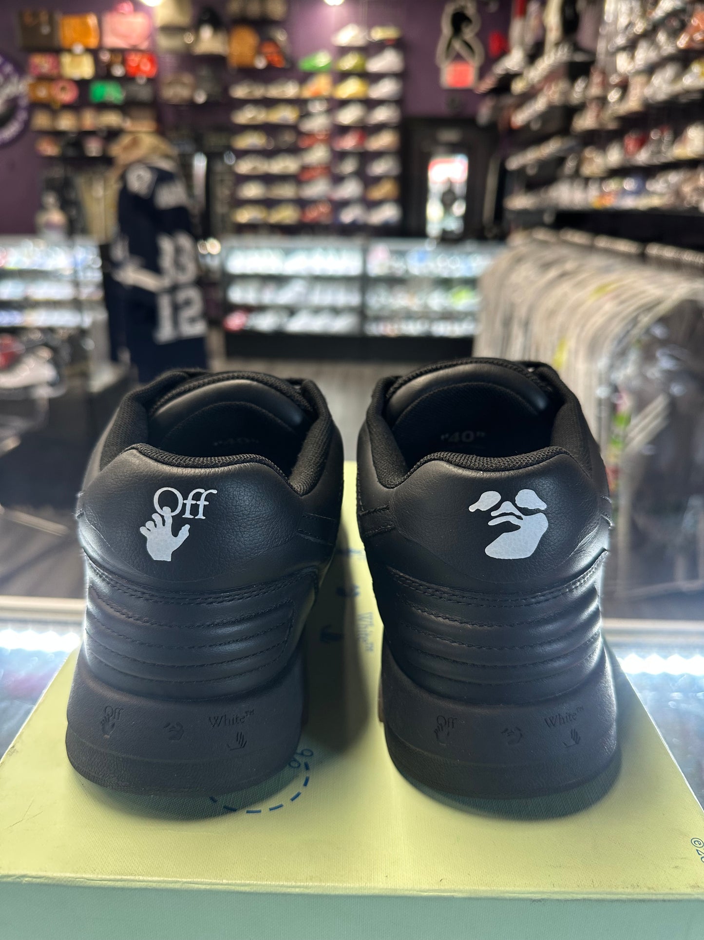 Off-White Out of Office "For Walking Black"