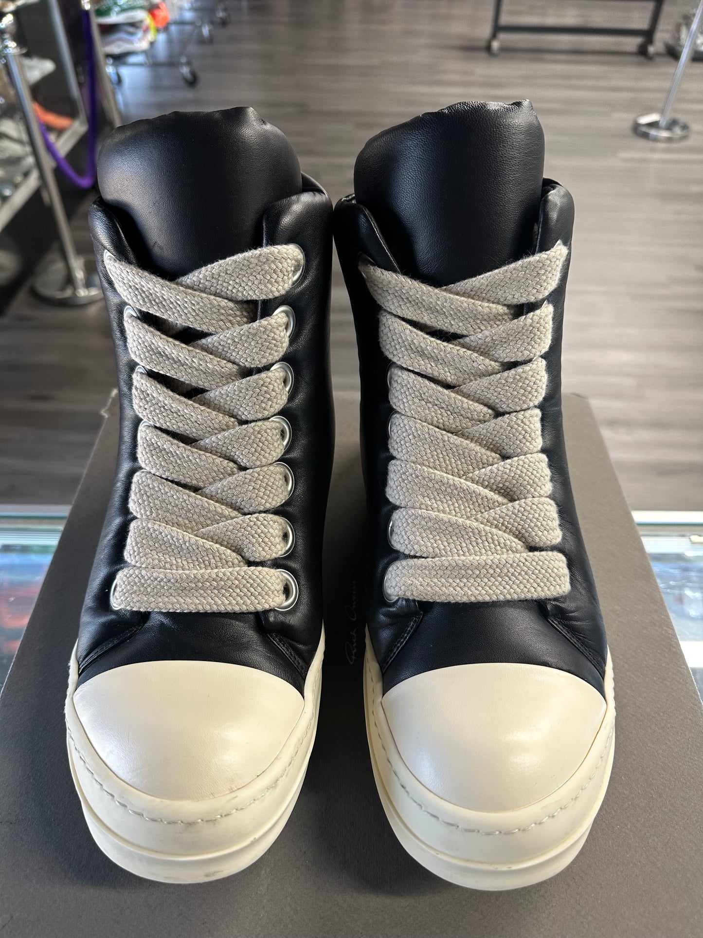Rick Owens Jumbo Laces Padded Sneaker