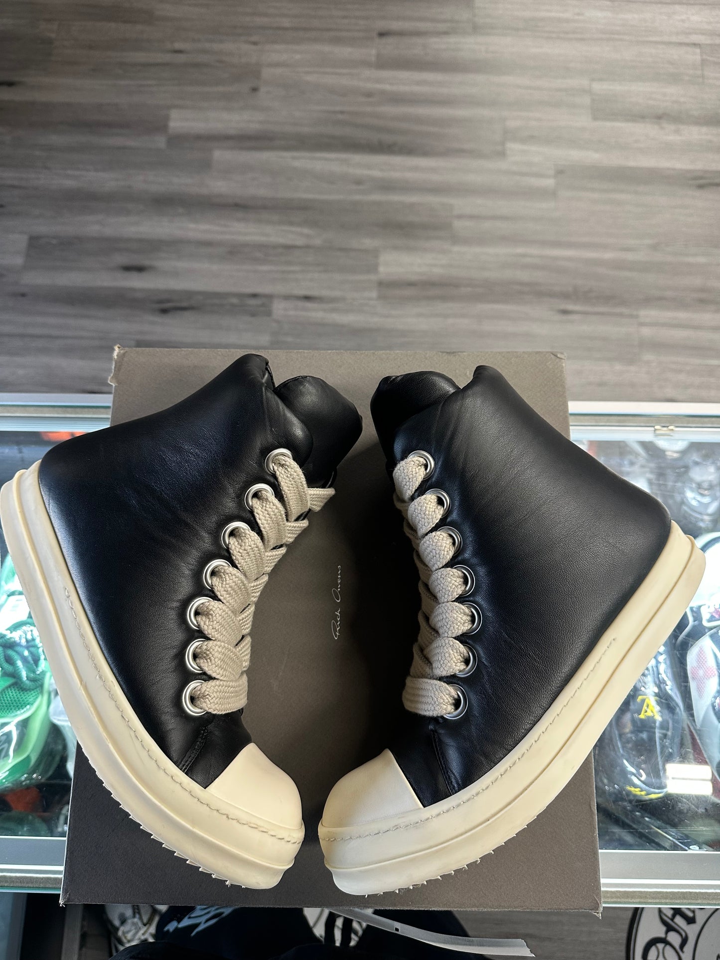 Rick Owens Jumbo Laces Padded Sneaker