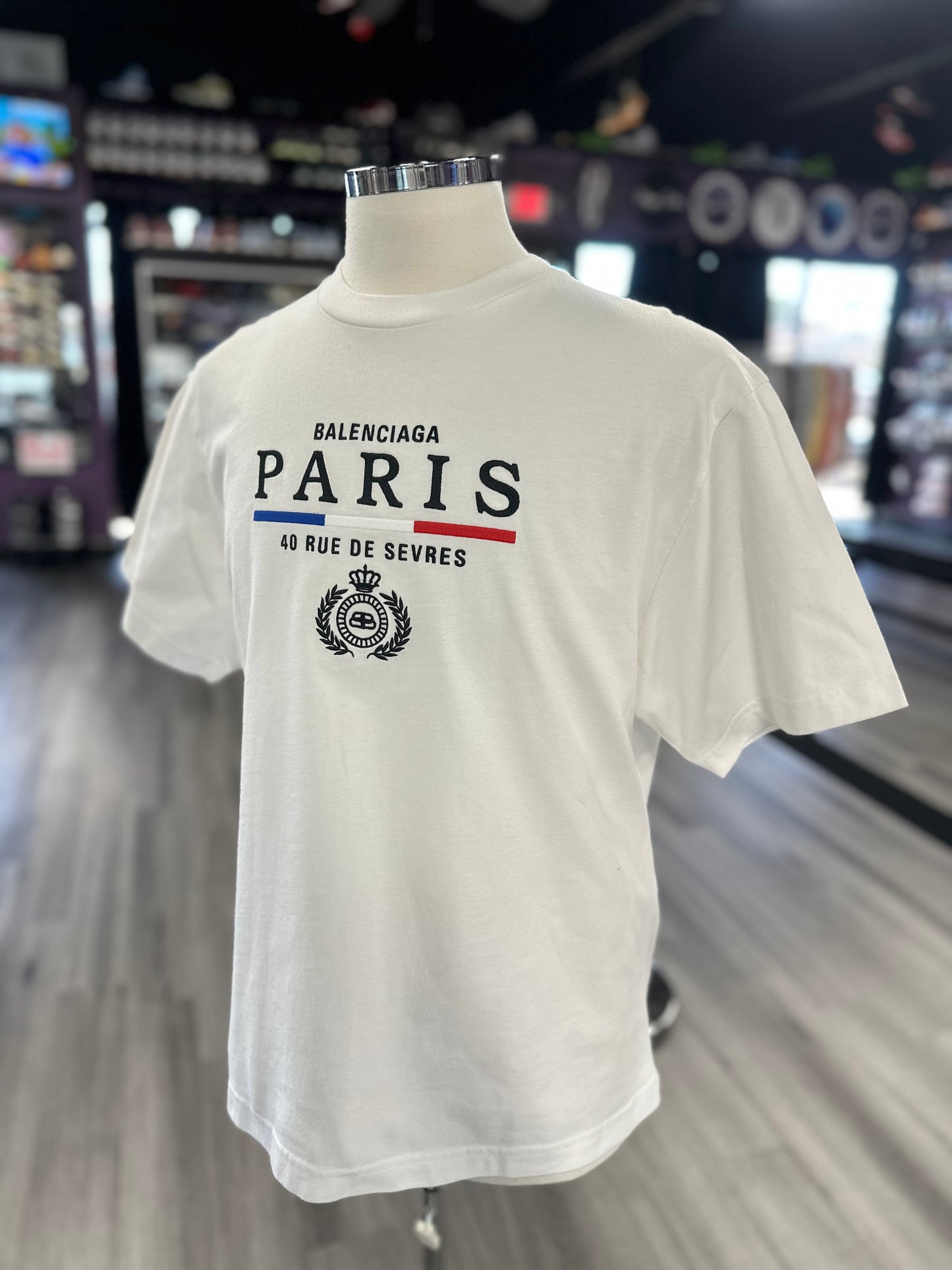Balenciaga Paris Embroidered Shirt
