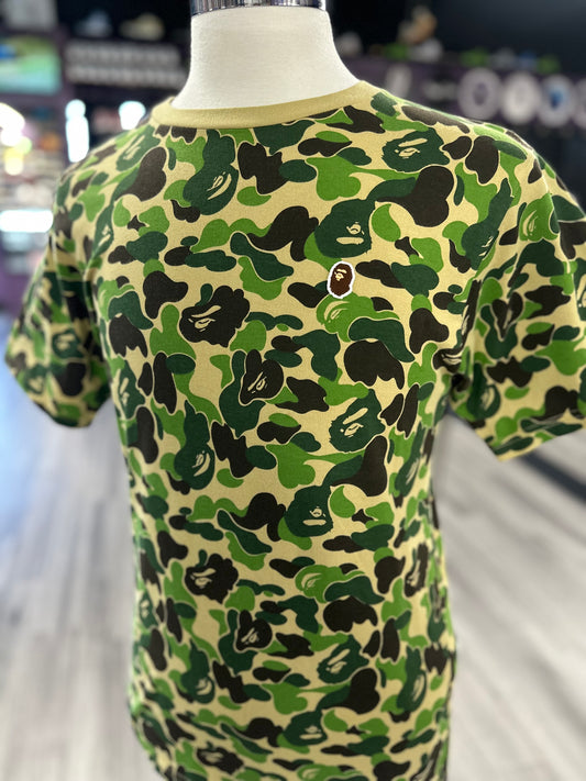 Bape Tee "All Over Camo Green"