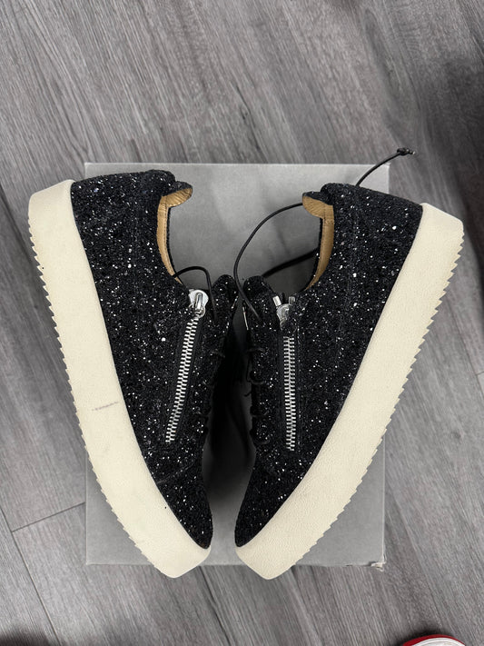 Giuseppe Zanotti Low "Black Glitter"