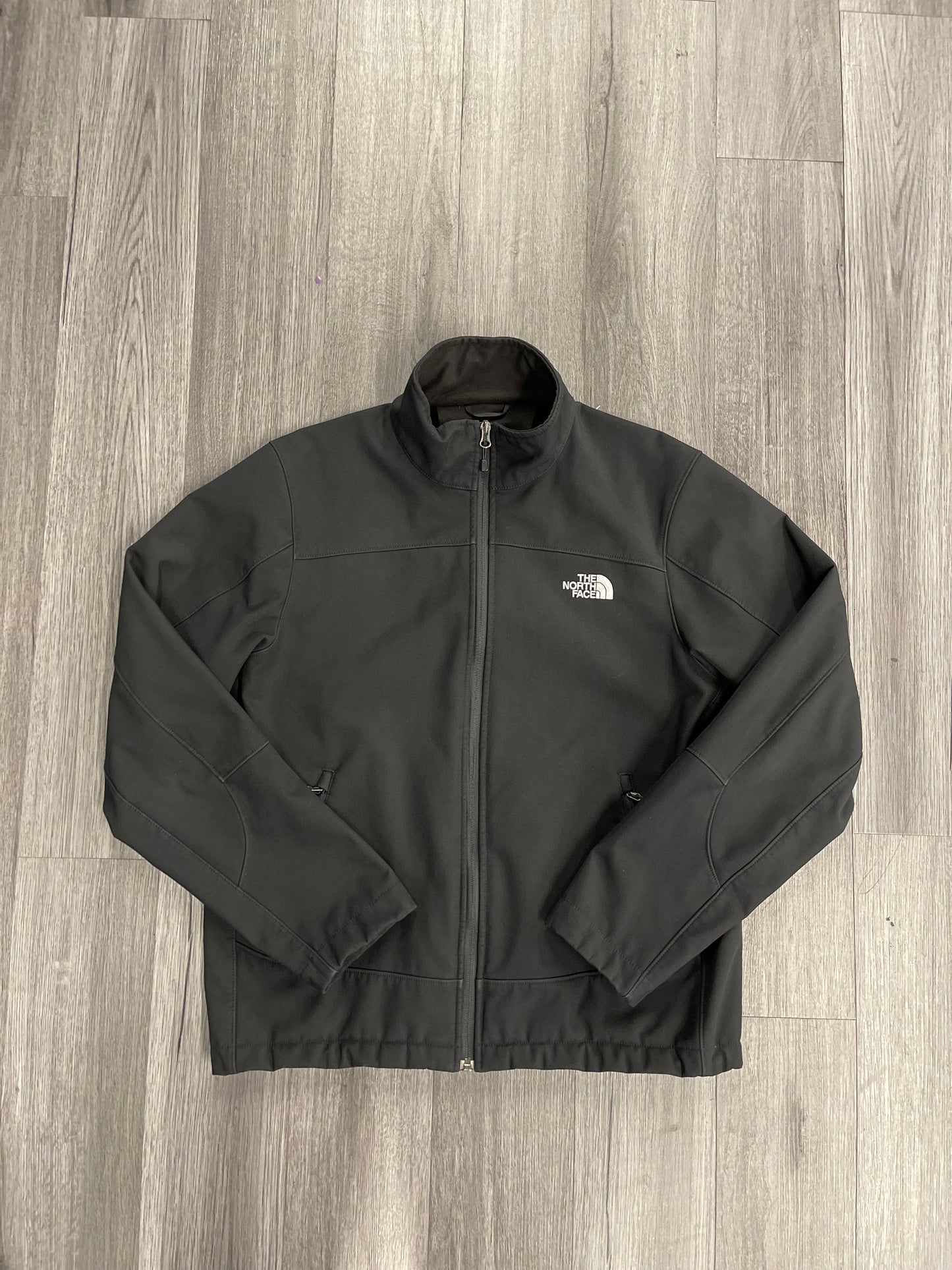 North Face Turtle Neck Zip-Up "Black"