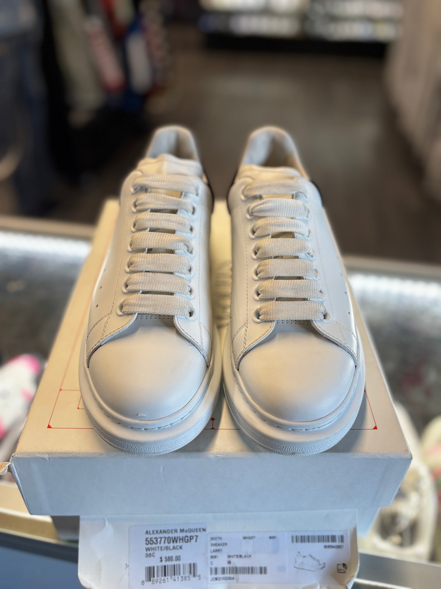 Alexander McQueen Oversized "White Black"