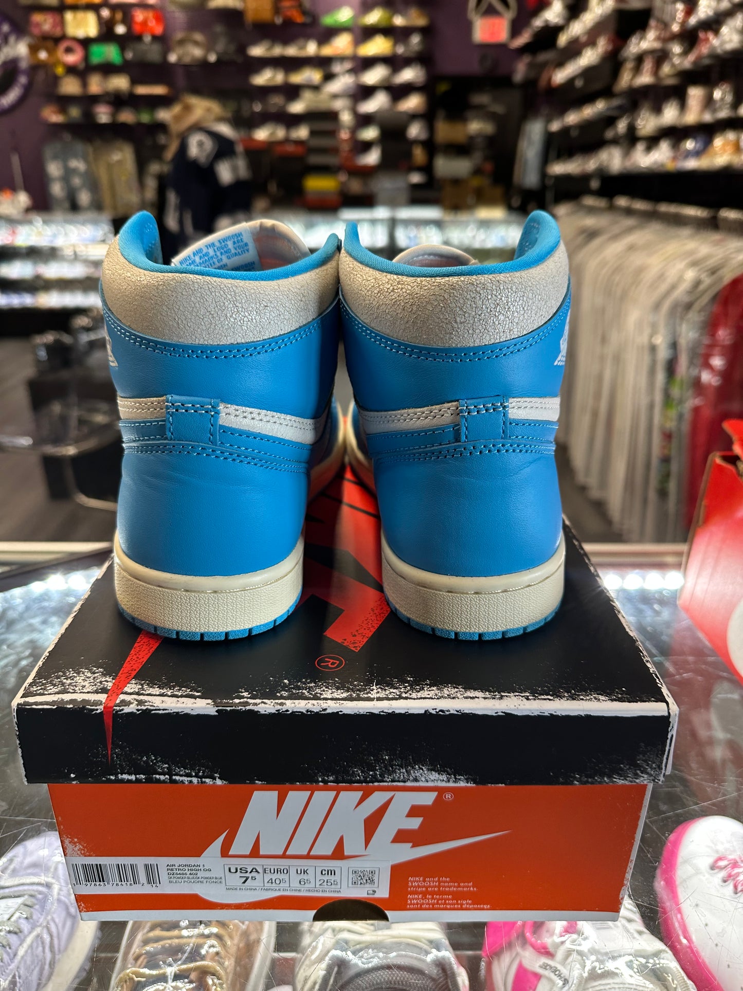 2025 Air Jordan Retro 1 High OG "UNC Reimagined"
