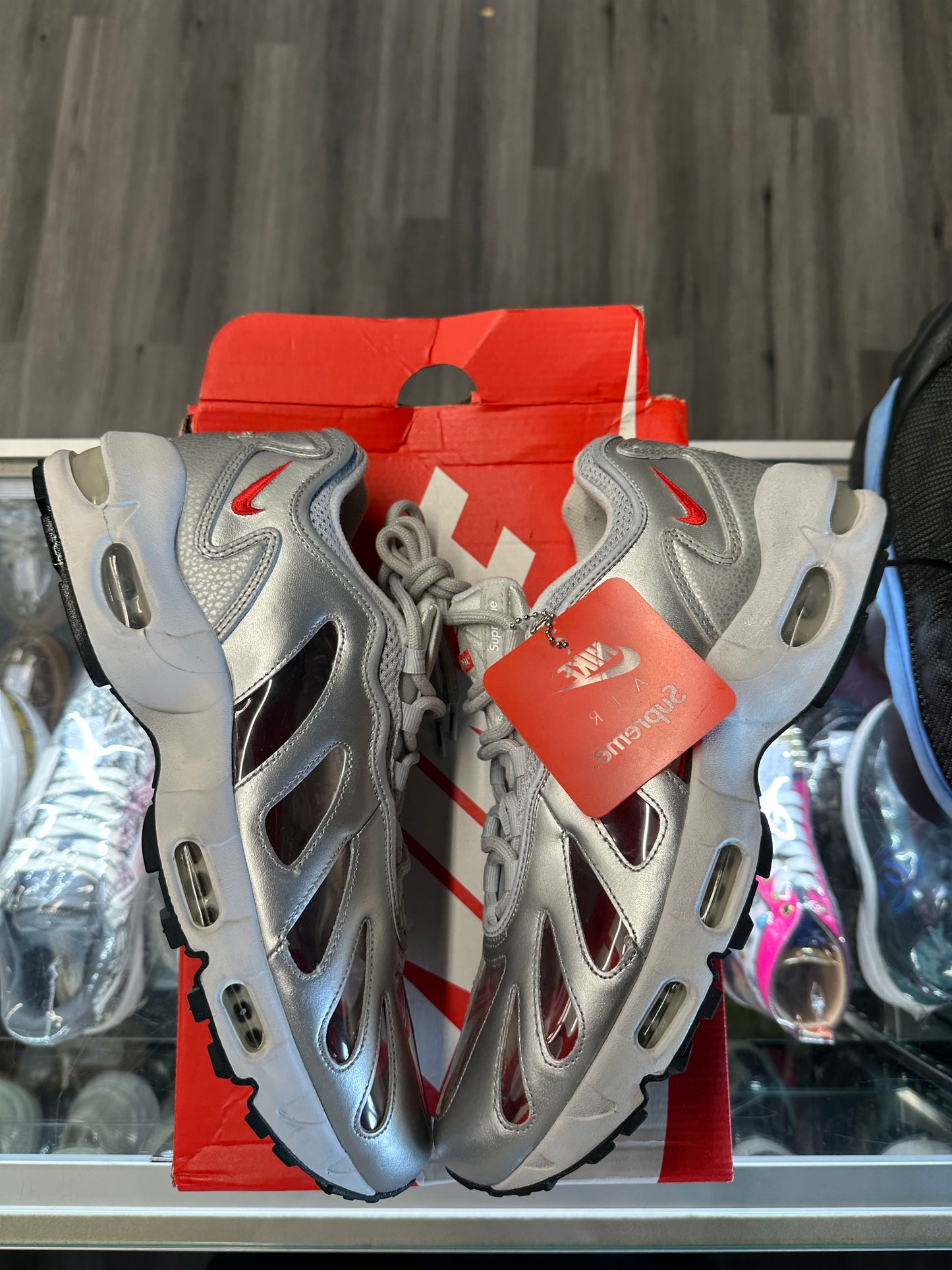 2021 Nike Air Max 96 "Supreme Silver Bullet"