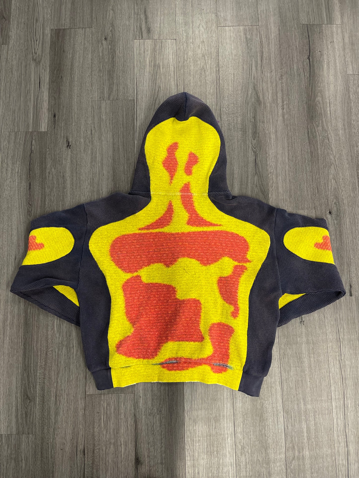 Elliot Heat Map Waffle Knit Hoodie