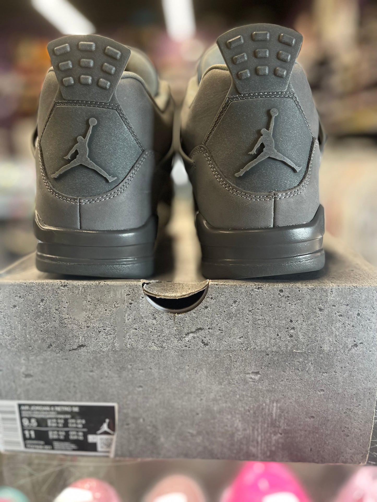 2024 Air Jordan Retro 4 "Paris Olympics Wet Cement"