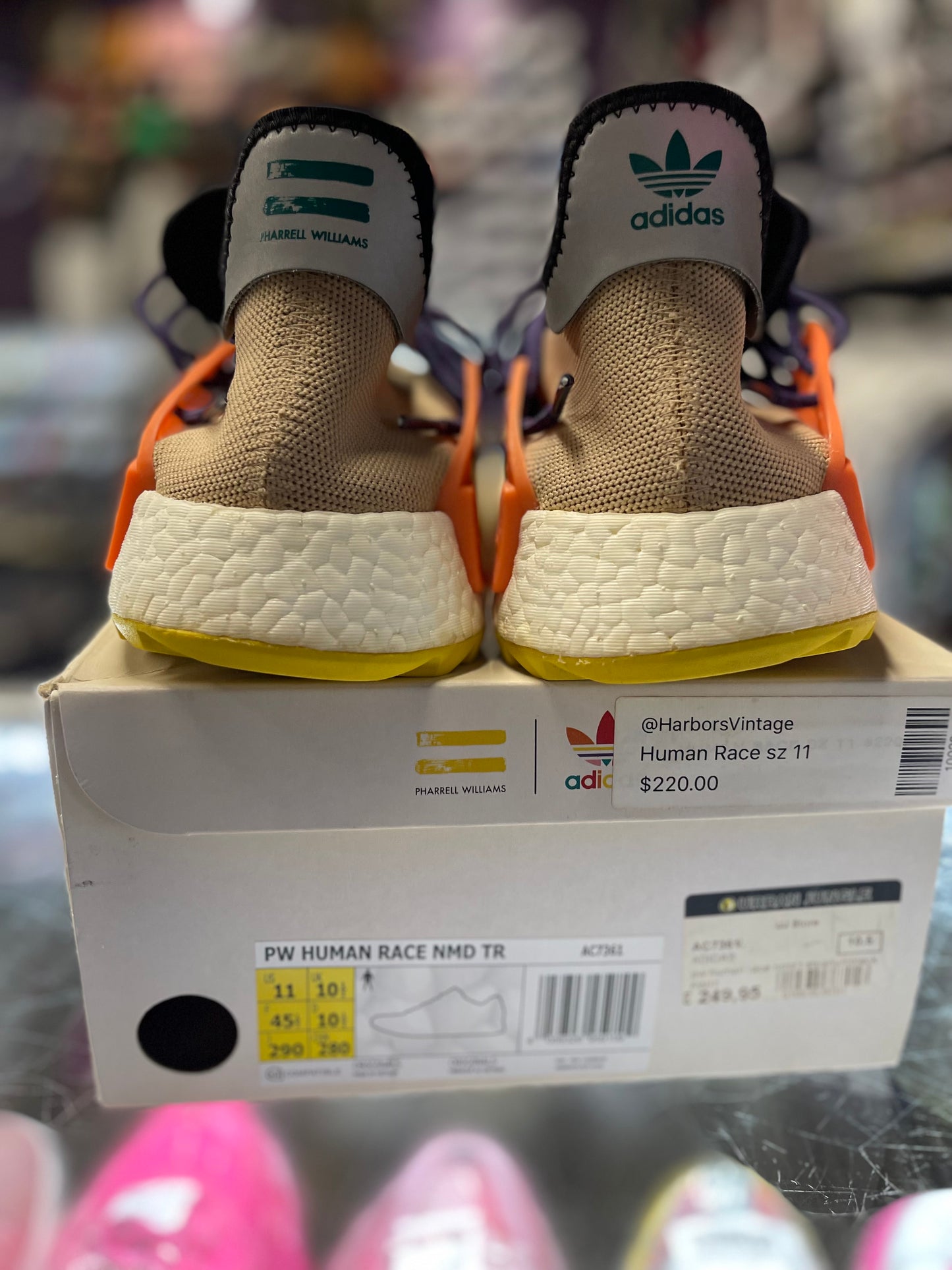 2017 Adidas Human Race NMD "Pharrell Pale Nude"