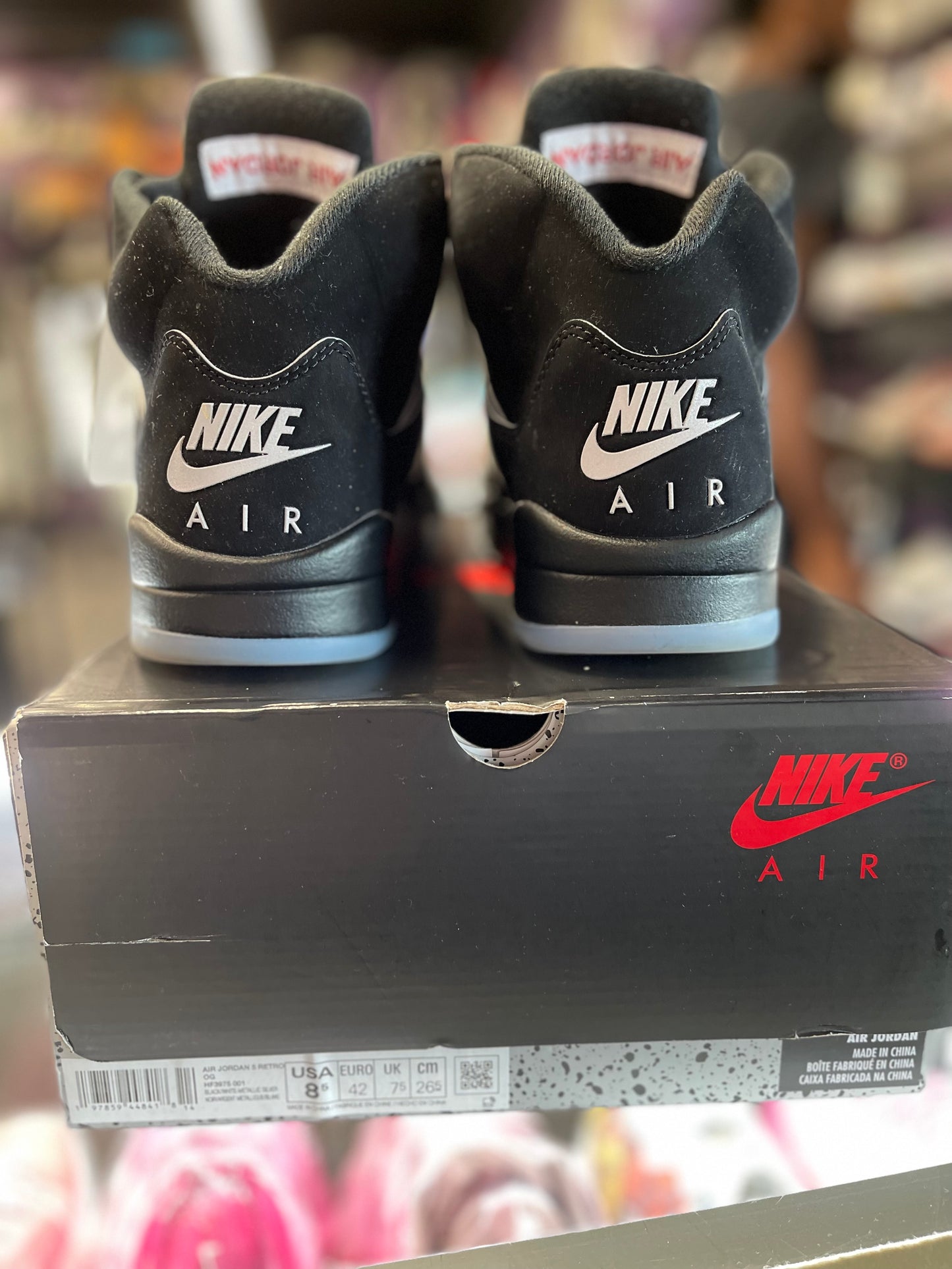 2025 Air Jordan Retro 5 "Black Metallic Reimagined"